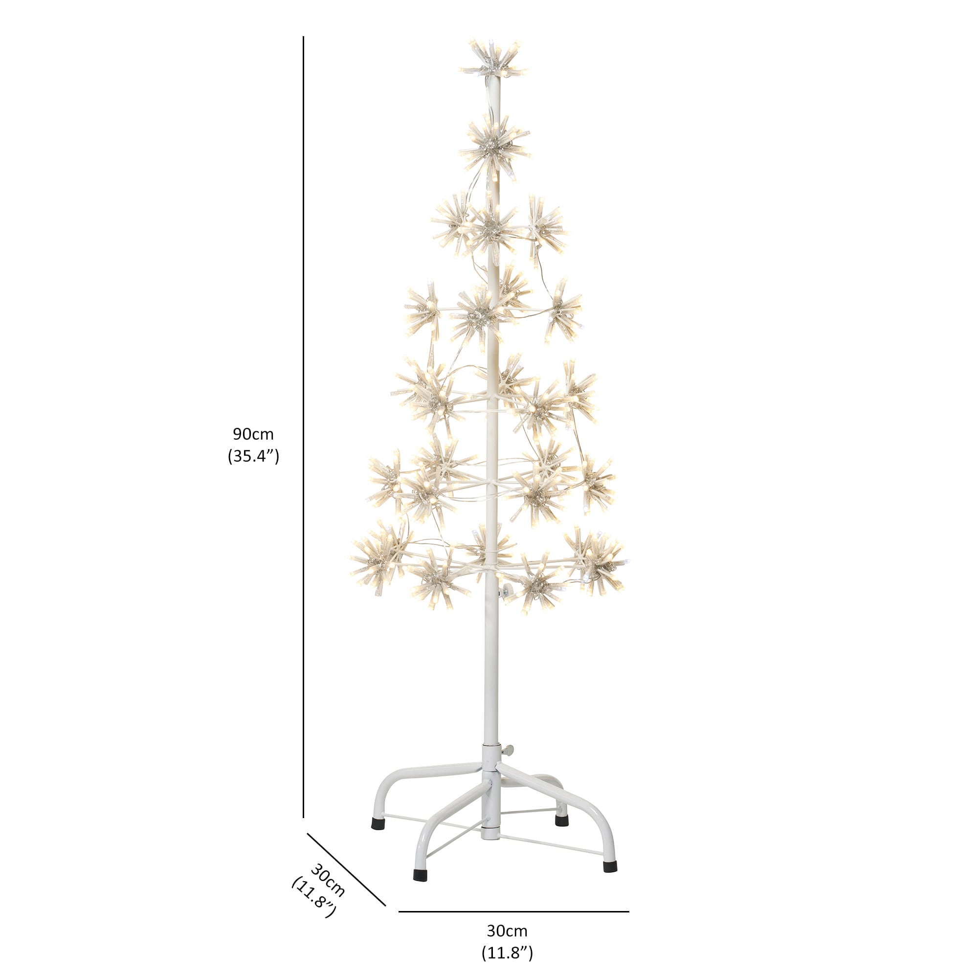 Hi-Line Gift 37459-A-S Artificial-Christmas-Trees - View #3