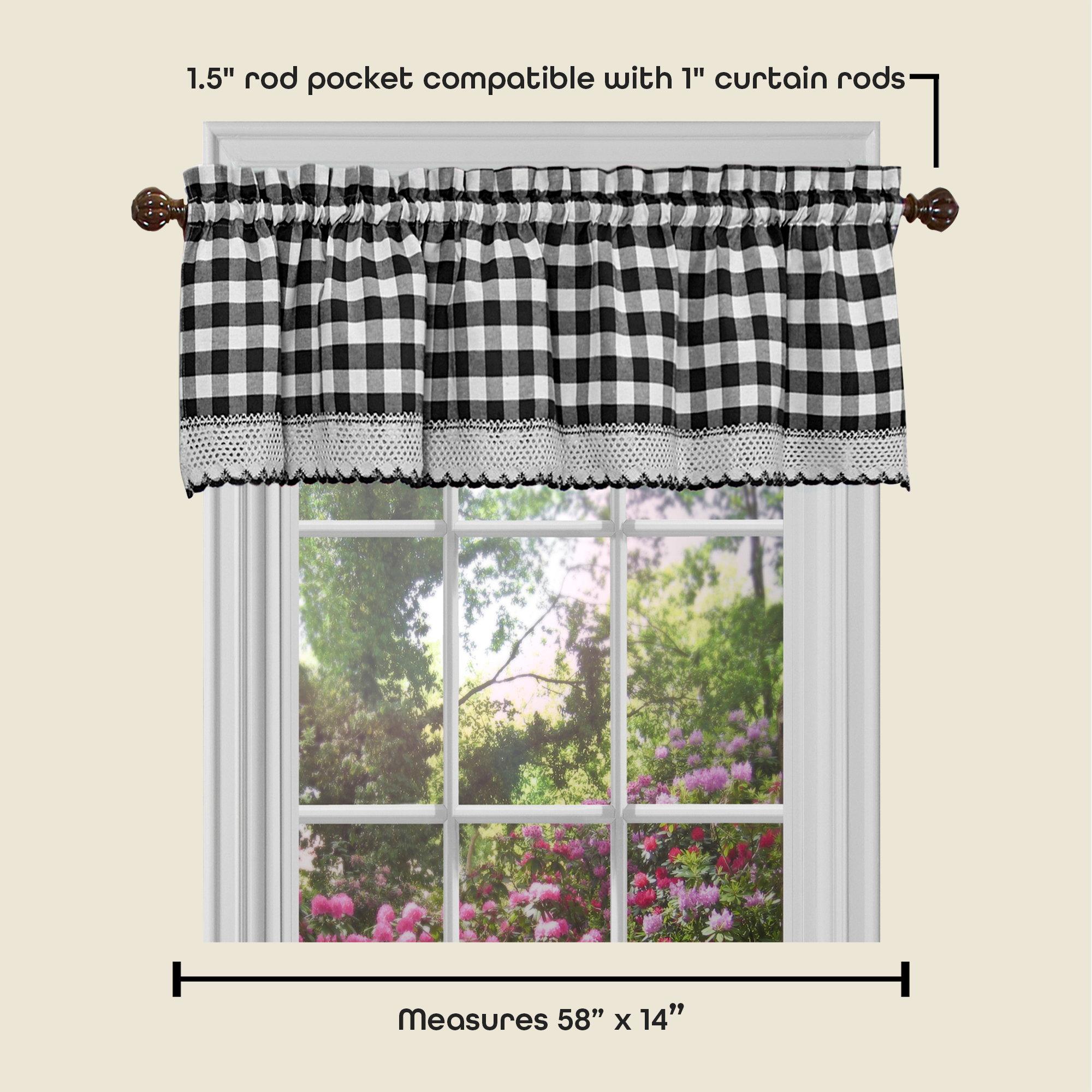 Achim BCVL14BW12 valances - View #5