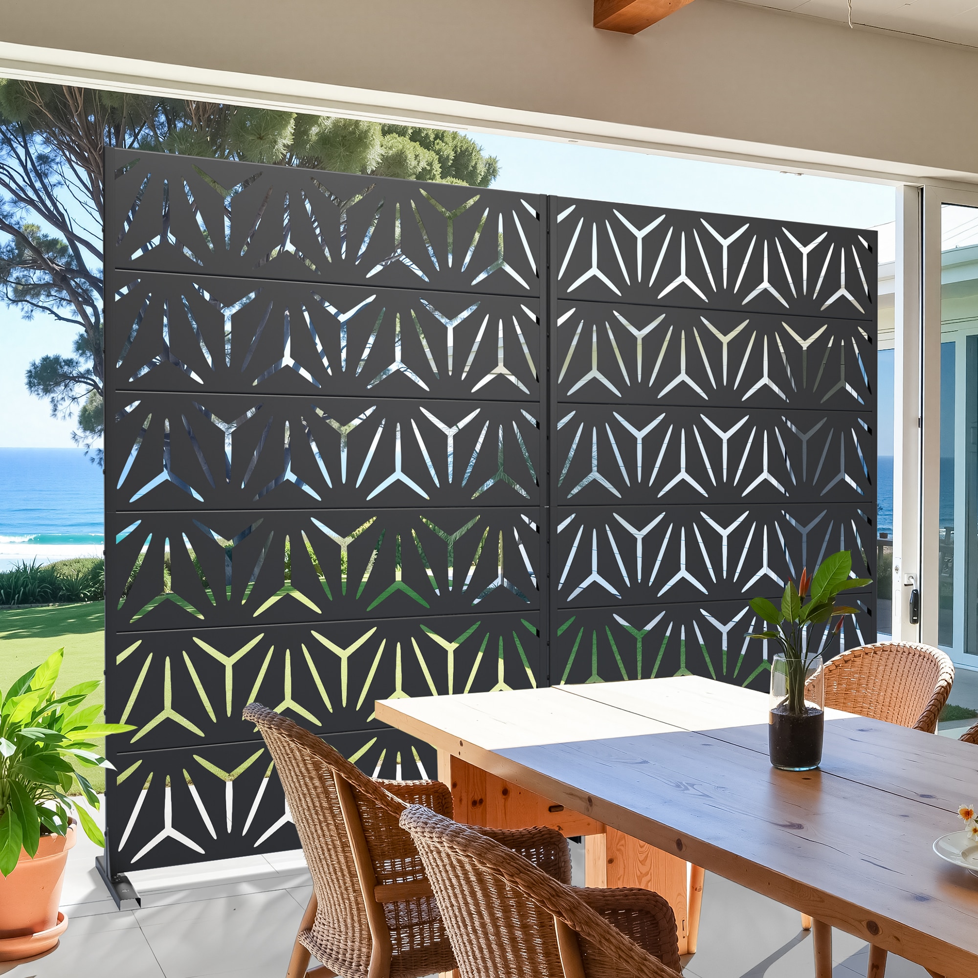 Misty Moon LW0409-OPS-PF146 Outdoor-Privacy-Screen - View #5