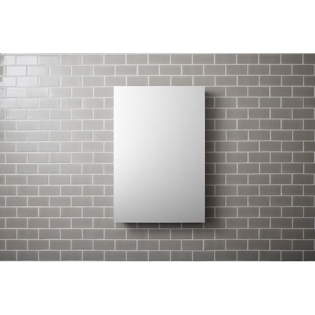 Catalan 24.125 in. W x 36 in. H x 5 in. D Recessed or Surface Mount Medicine Cabinet in Satin Anodized Aluminum Catalan 24.125 in. W x 36 in. H x 5 in. D Recessed or Surface Mount Medicine Cabinet in Satin Anodized Aluminum