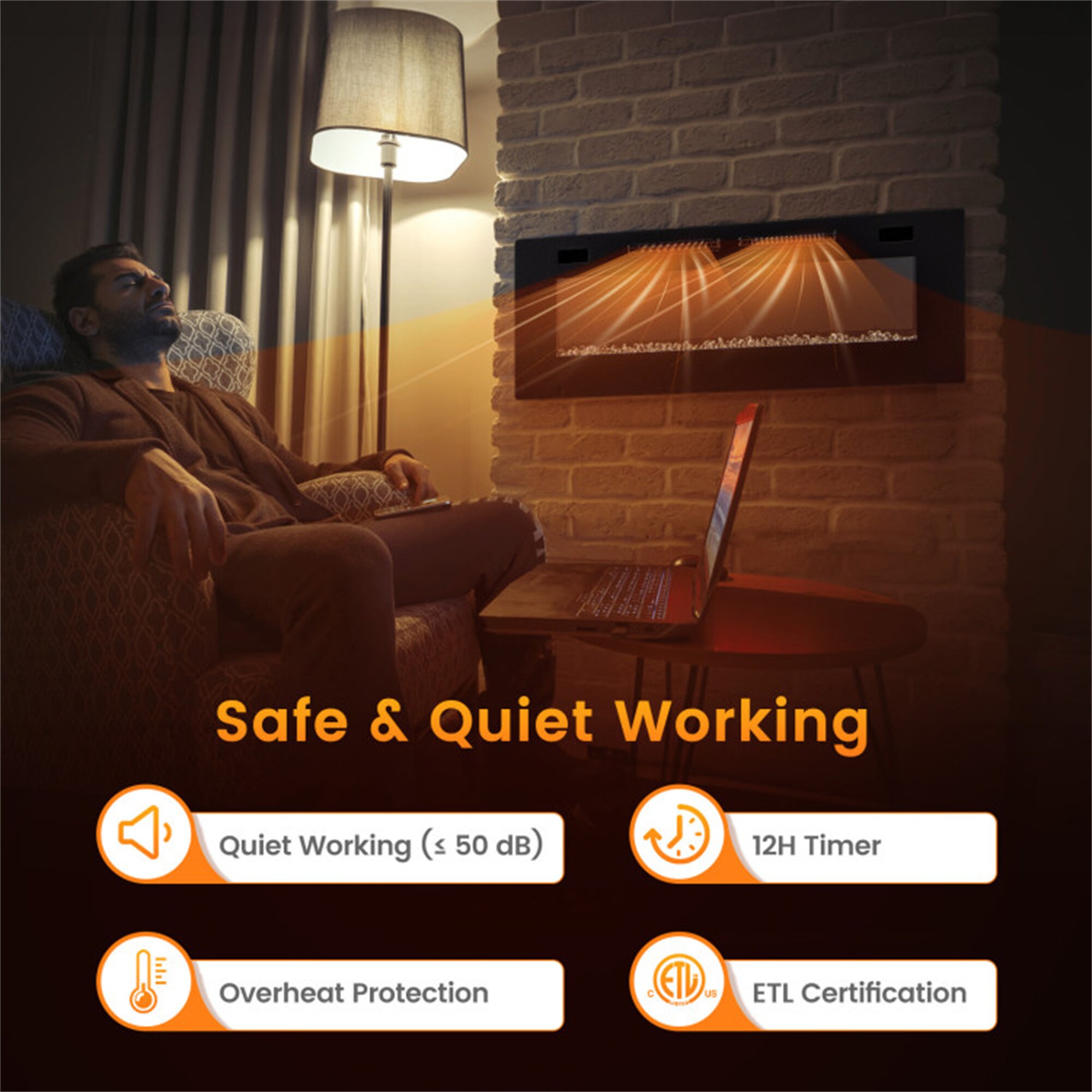 BABOOM BOM-35US-50-CO Electric-Fireplaces - View #8