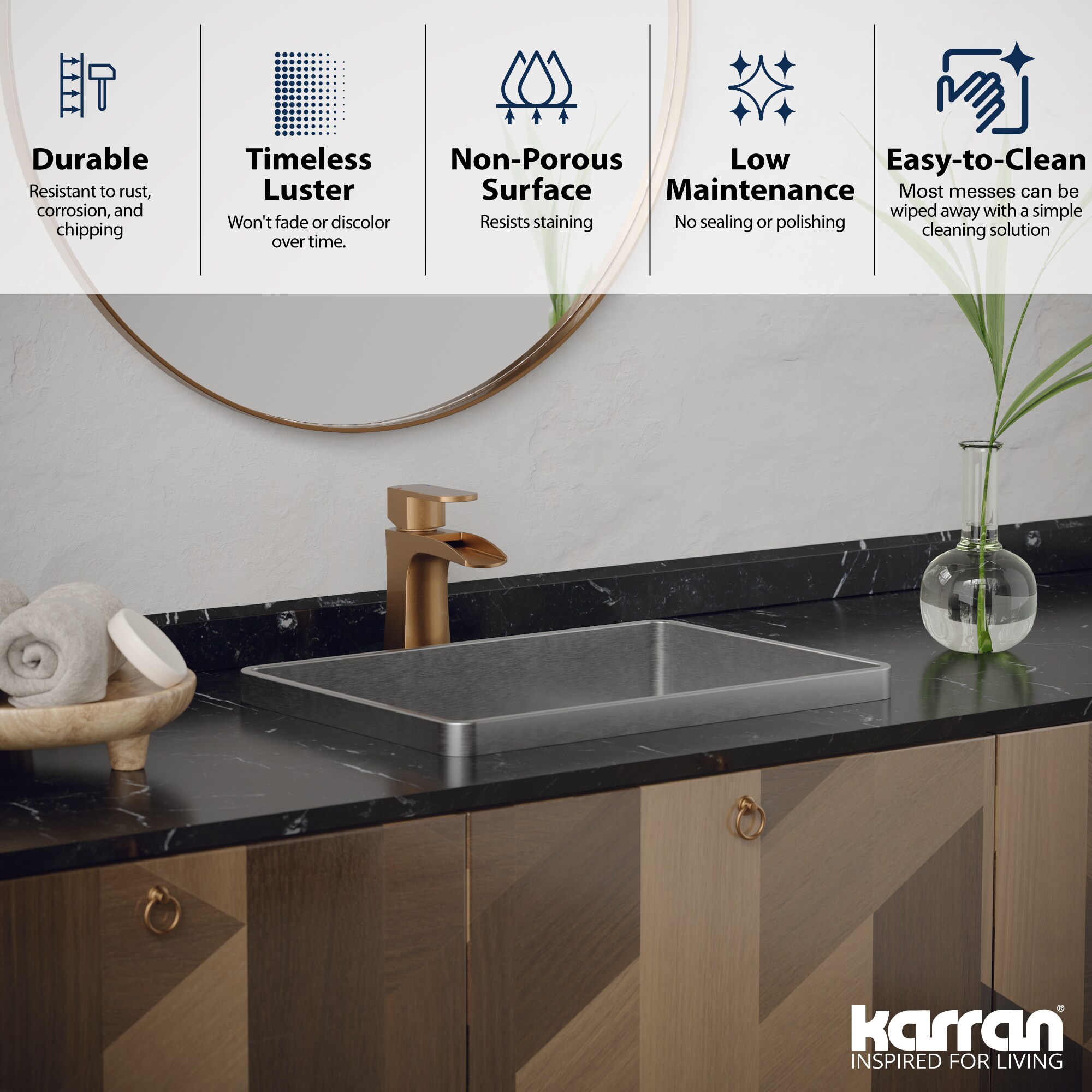 Karran CCT200SS Bath-Sink - View #5