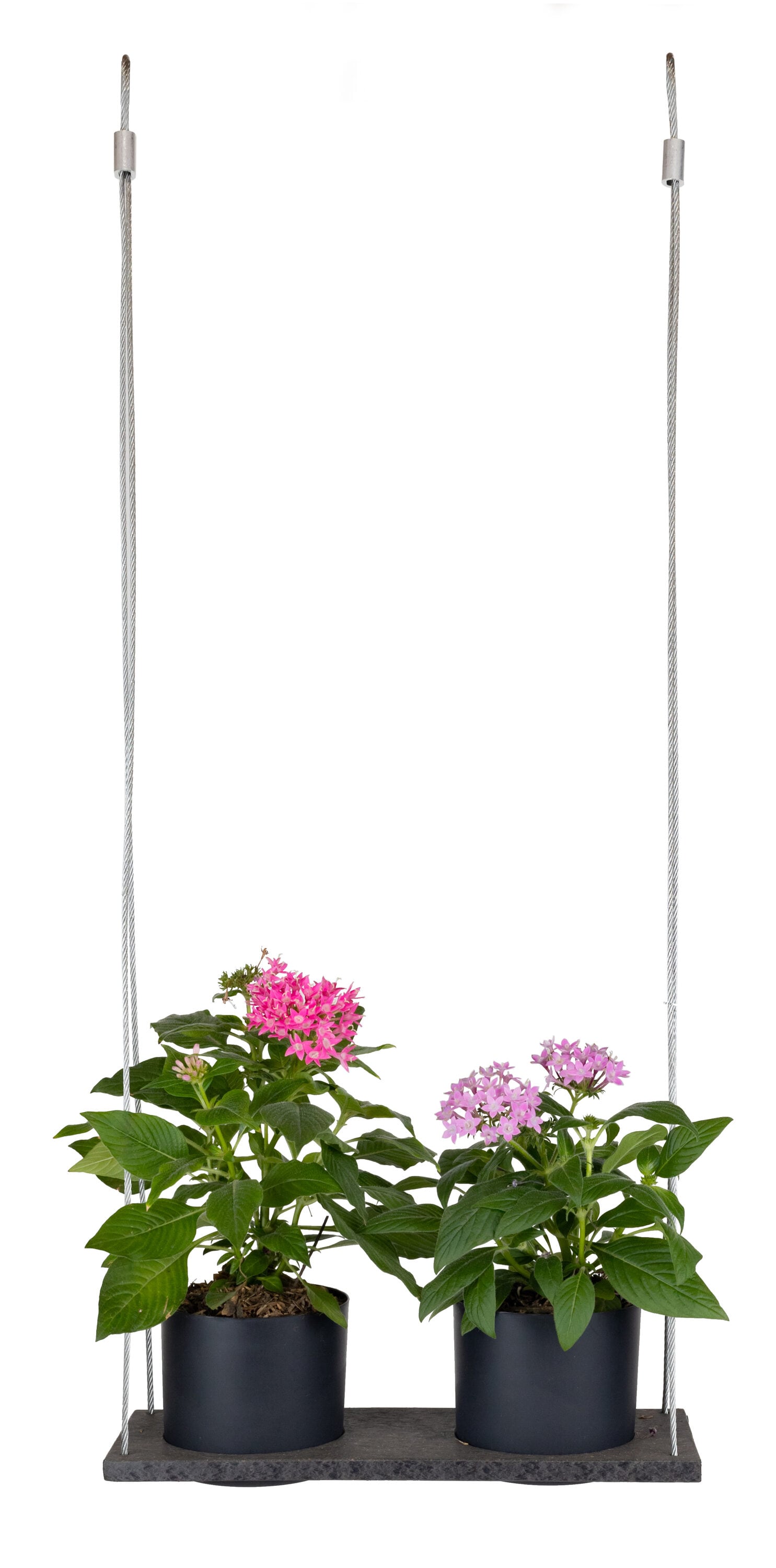 Vioscapes V-UHS12H2S1BR Rectangle 12-in W Small Brown Recycled plastic Contemporary/Modern Indoor/Outdoor Hanging planter