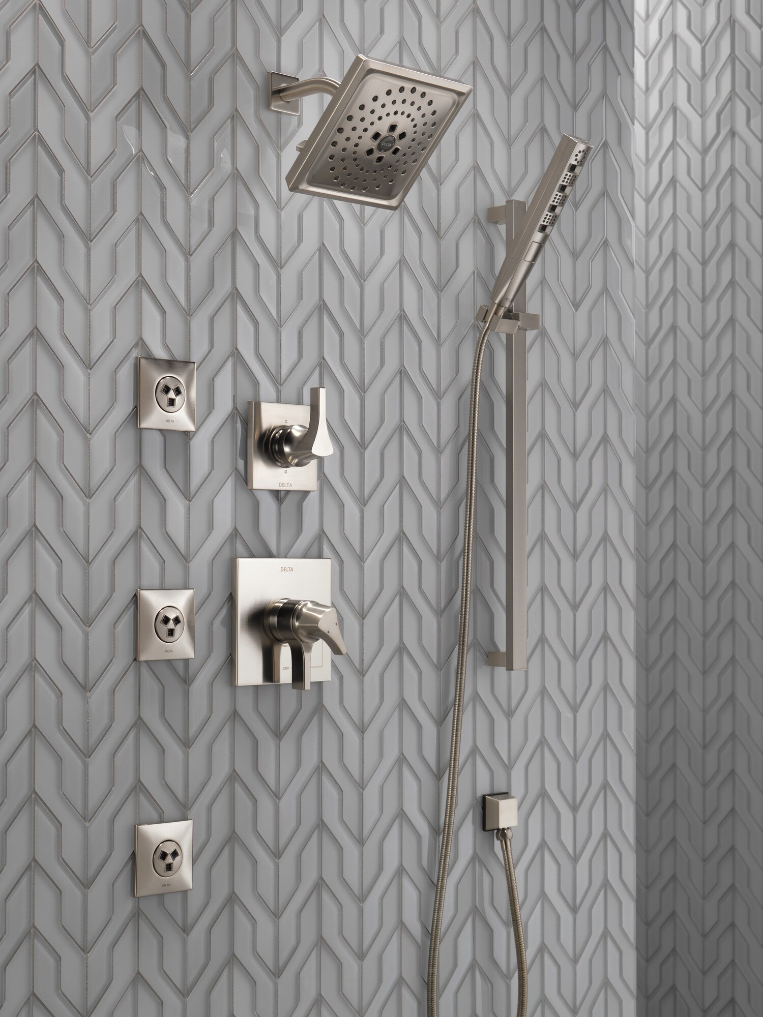 Delta T17274-SS Tub-Shower-Faucets - View #17