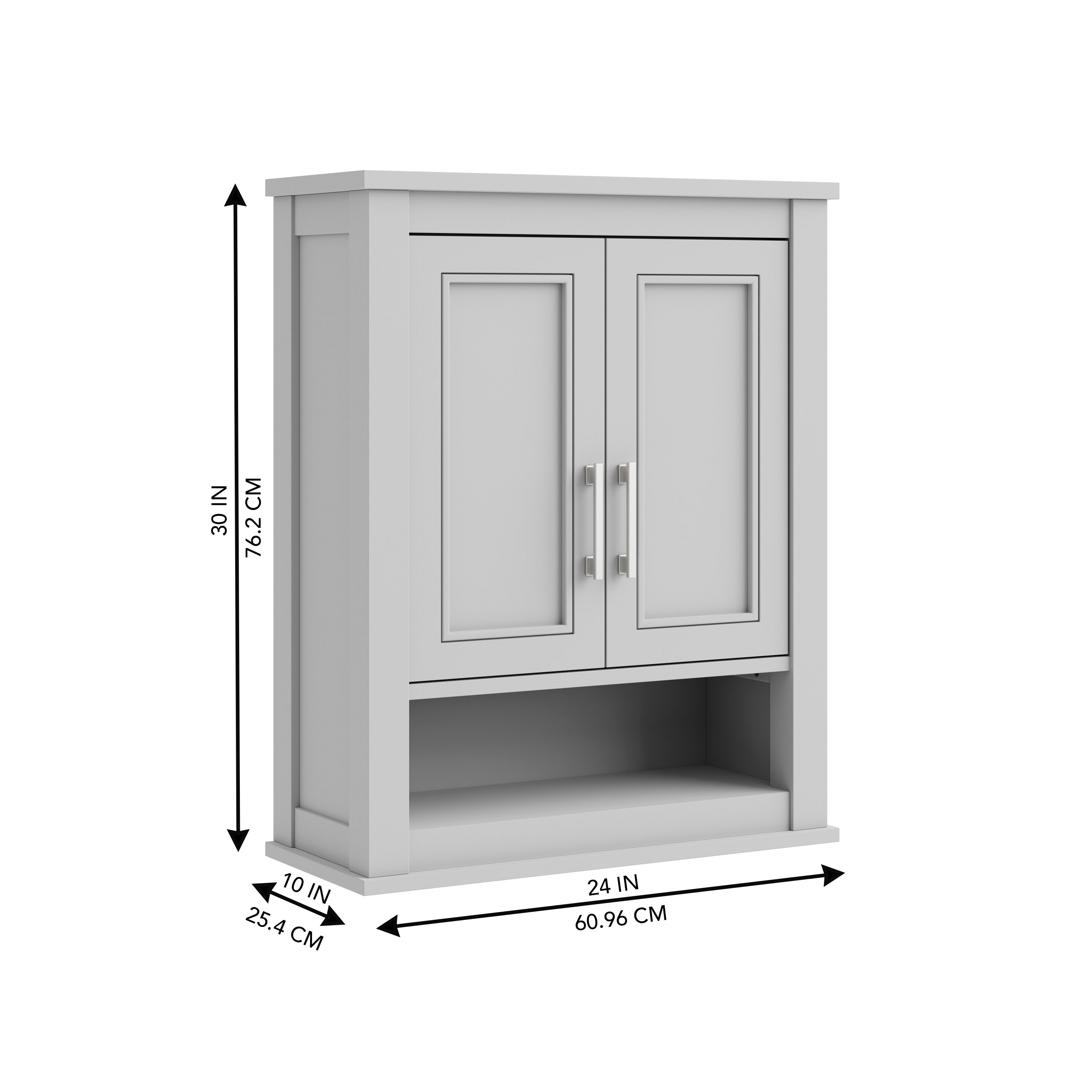 allen + roth 1541WC-24-242 Bathroom-Wall-Cabinets - View #6