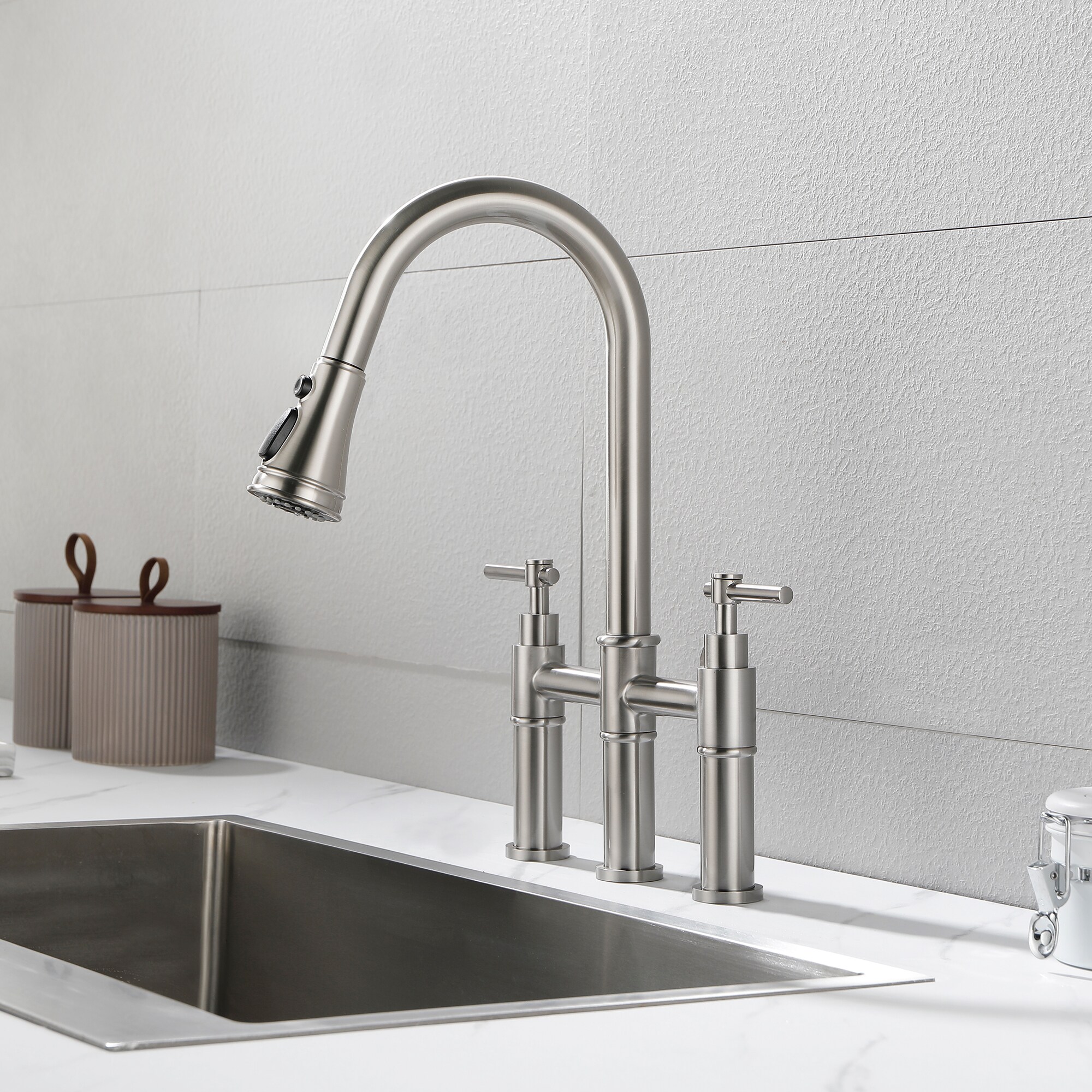 WELLFOR DTG-02KFPC Kitchen-Faucets - View #4