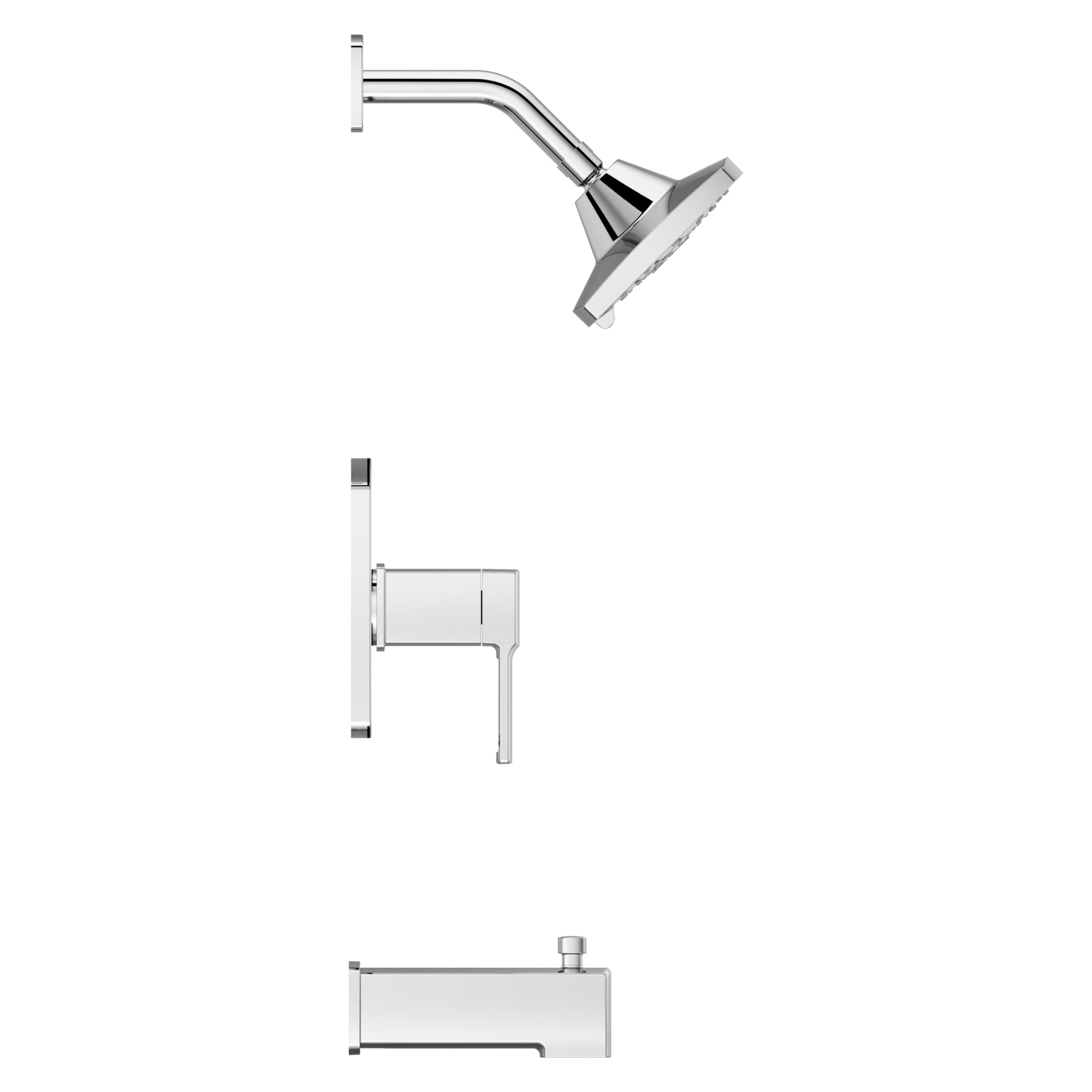 Pfister LG89-8DAC-0X8-310A-L Tub-Shower-Faucets - View #5