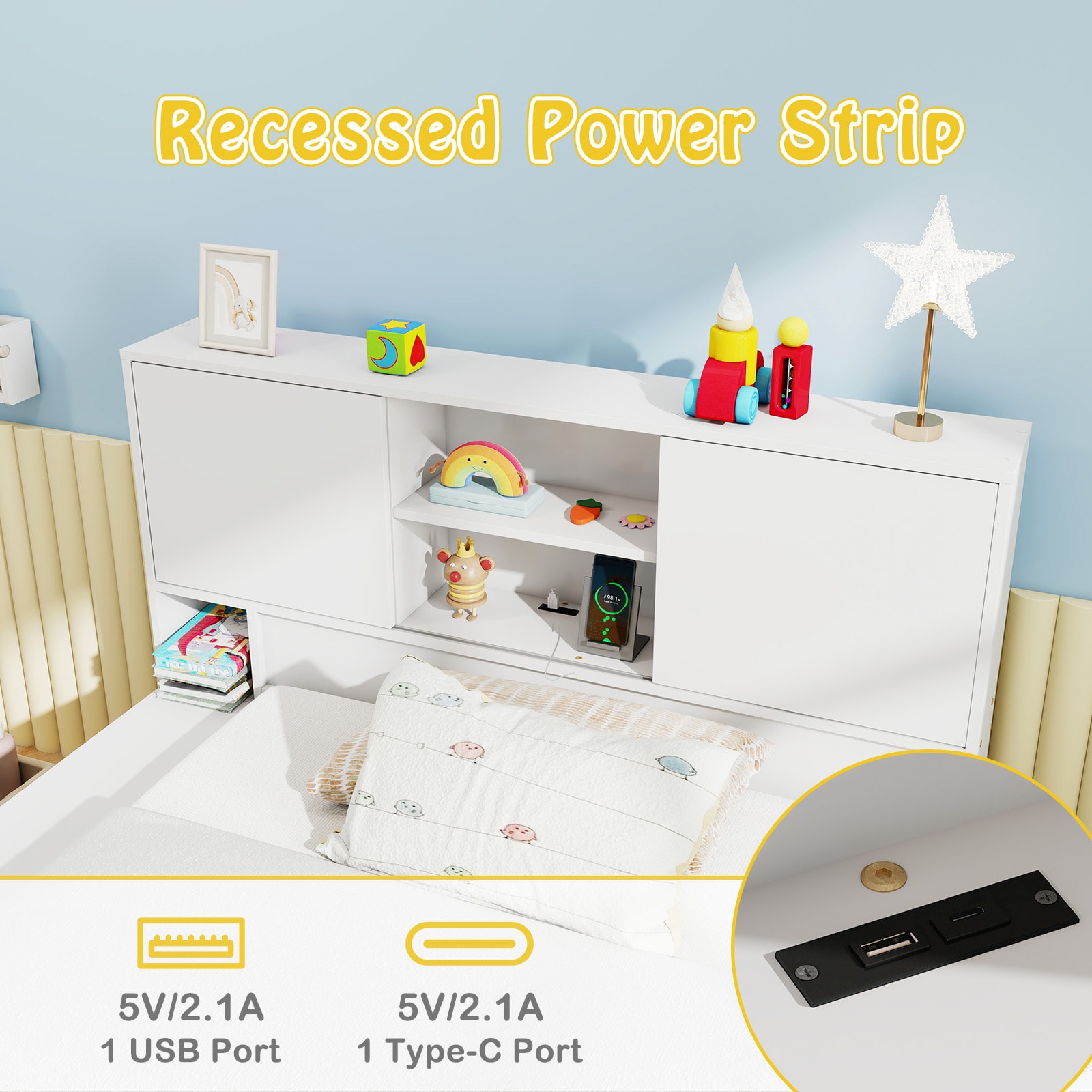 Iseryn DC11686WH beds - View #3