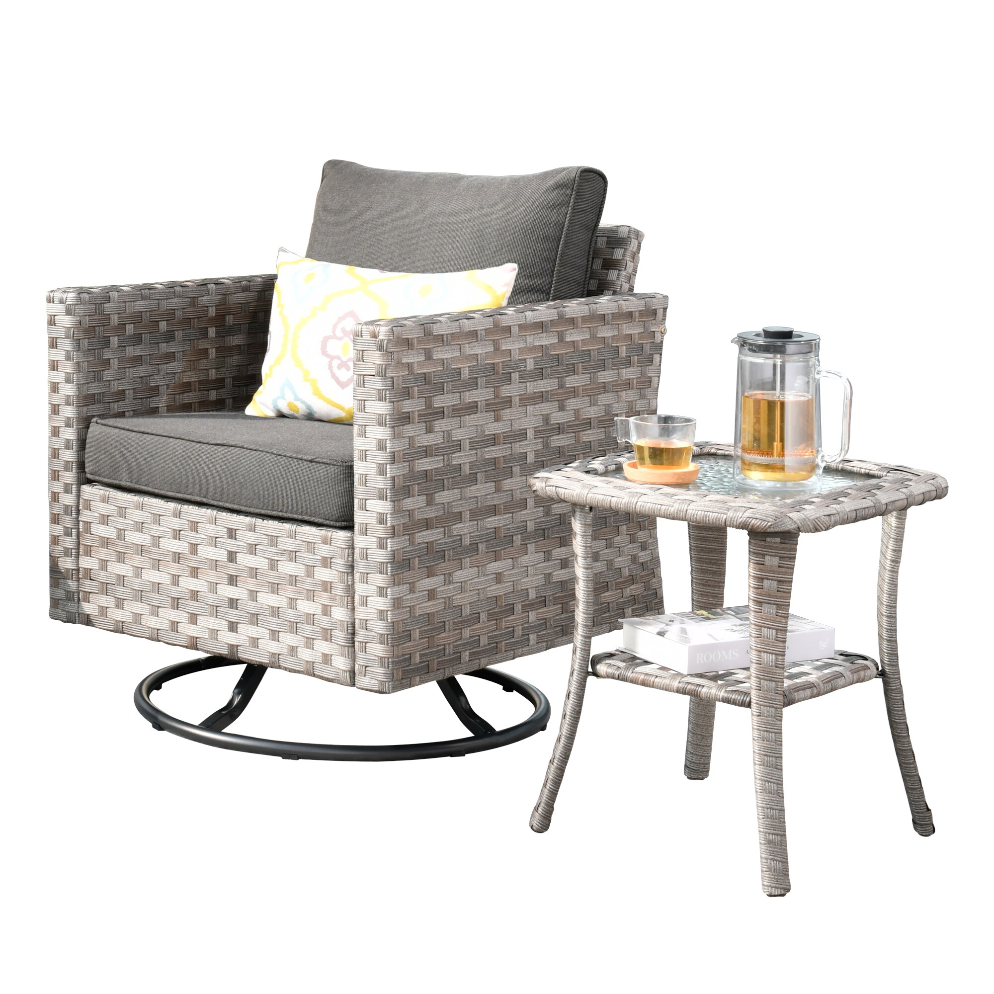Pouuin SYZBBR1-CT Patio-Chairs - View #8