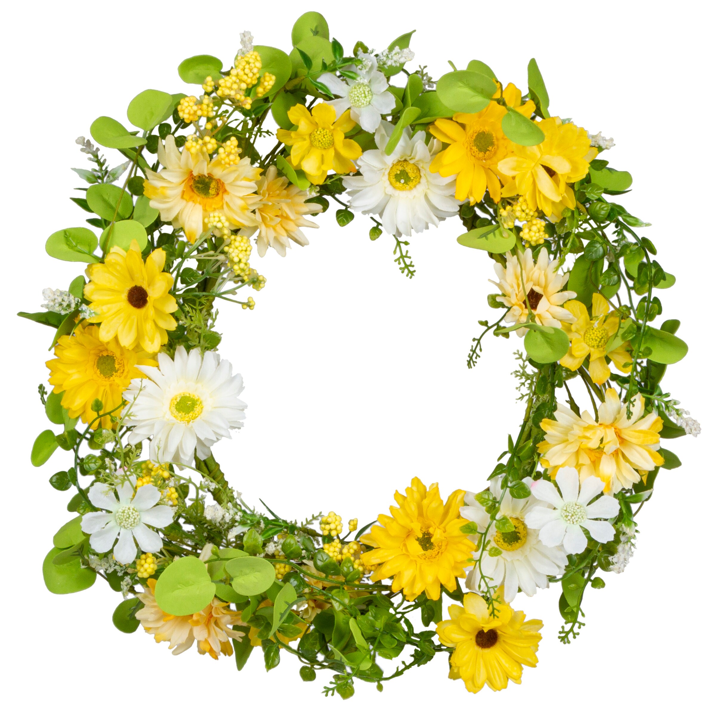 GIL 2584930EC 4.9-in H Spring Wreath