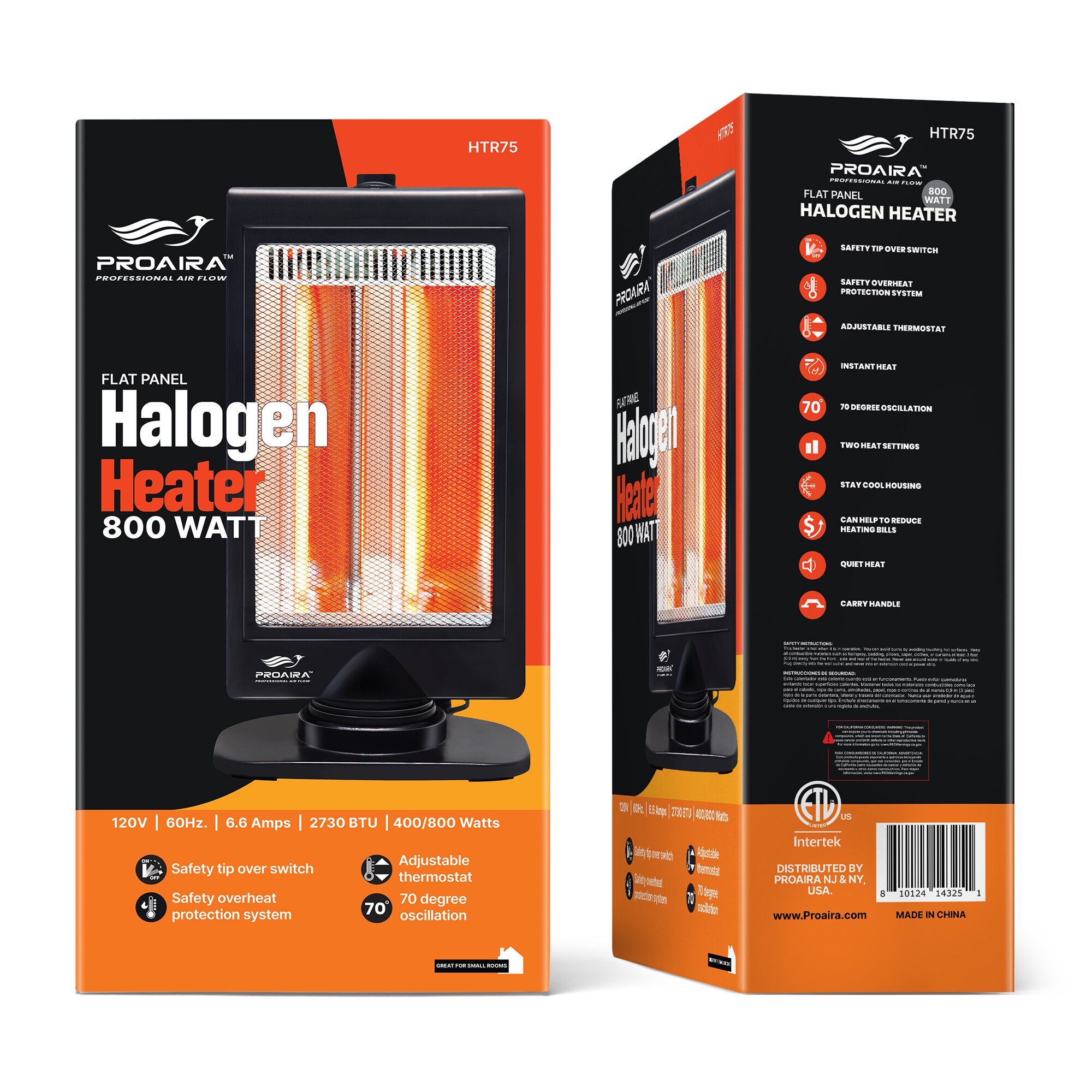 PROAIRA HTR75 Portable-Electric-Heat - View #4