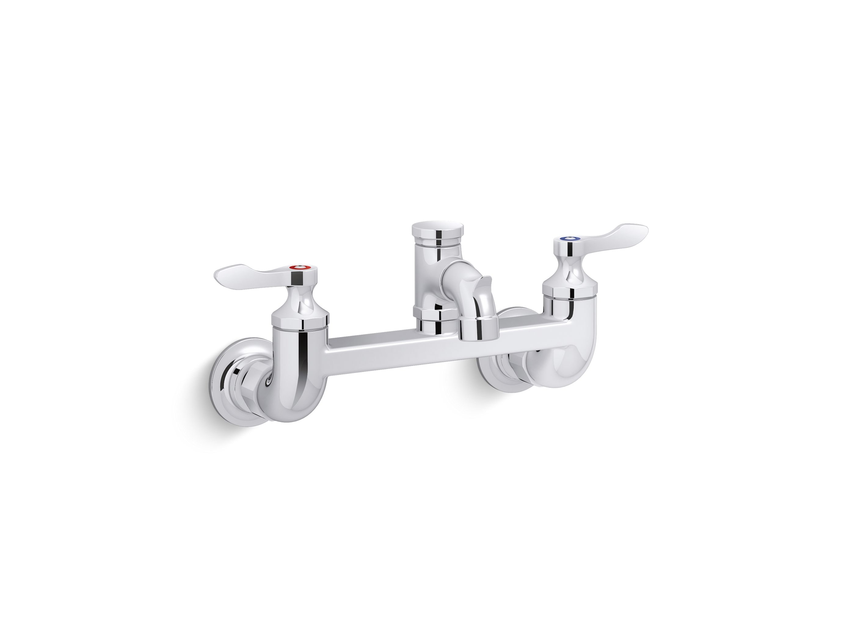 KOHLER Triton Bowe Polished Chrome 2-handle Wall-mount Utility Faucet