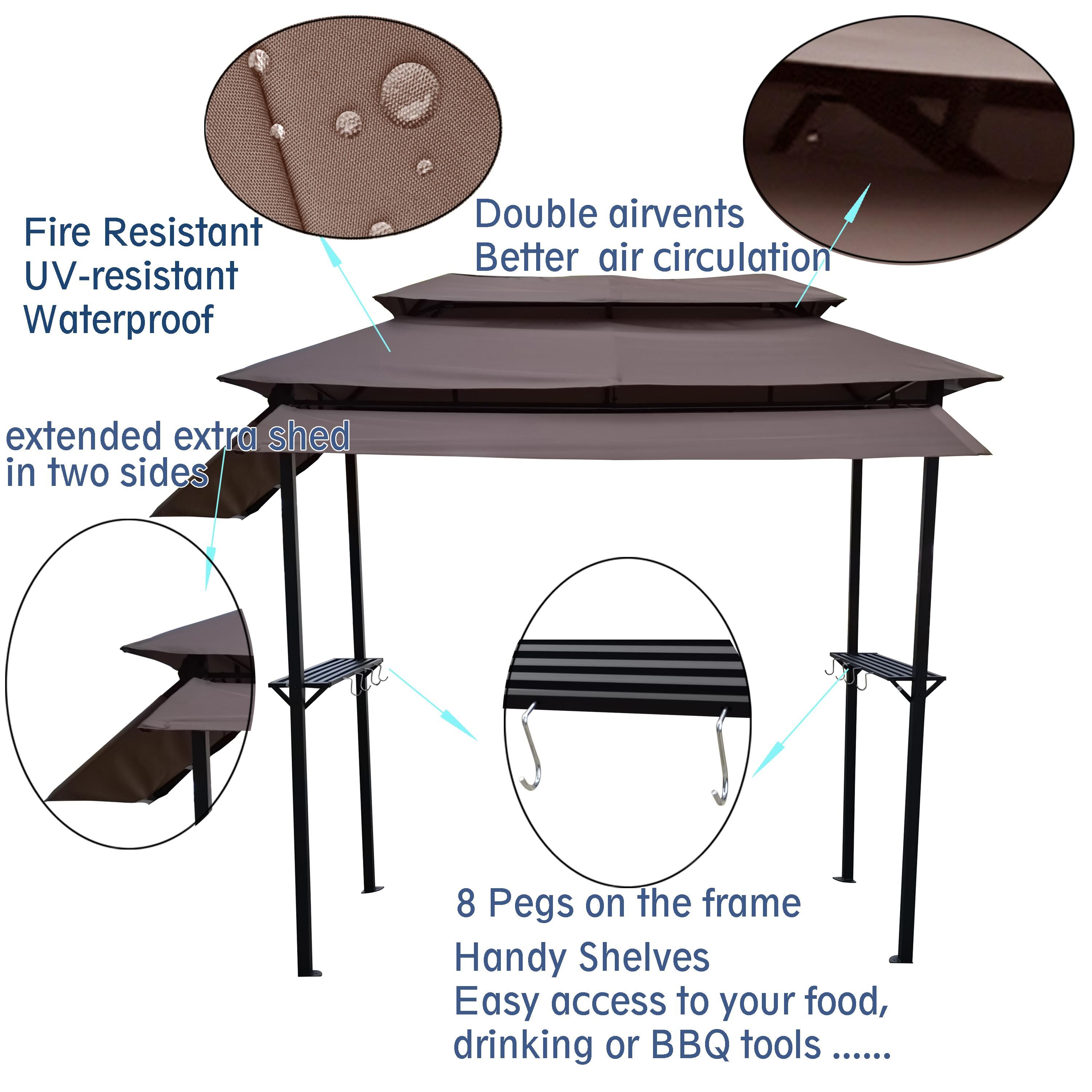 Bayfeve BFWS-24A12 Wood-Resin-Gazebos - View #6