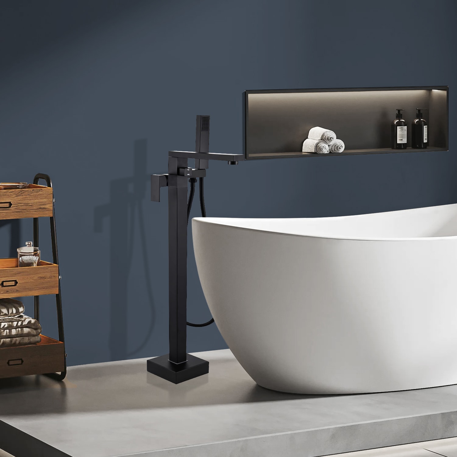 Topcraft FF011MB Roman-Tub-Faucets - View #2