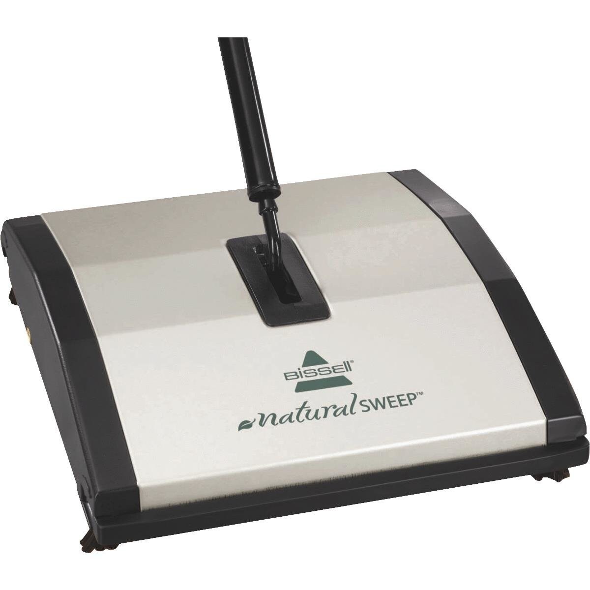BISSELL 548220 Natural Sweep Manual Carpet and hard surface Cordless Indoor Floor Sweeper