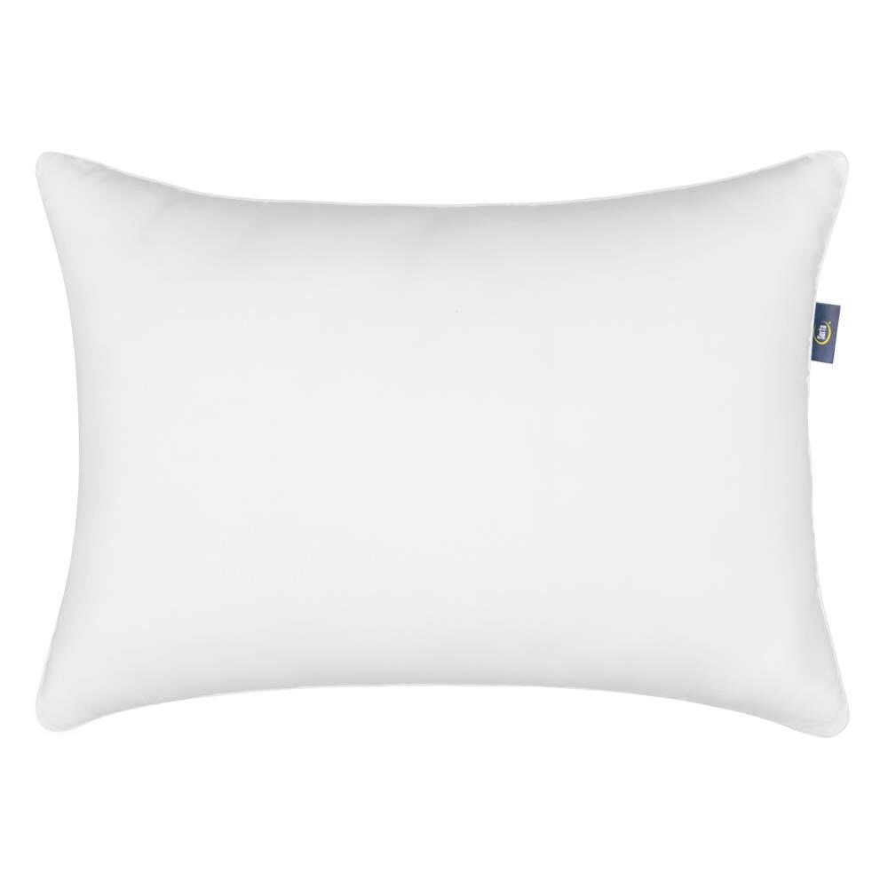 Serta Perfect Gel Jumbo Synthetic Bed Pillow 20" x 28" White with Grey Border 