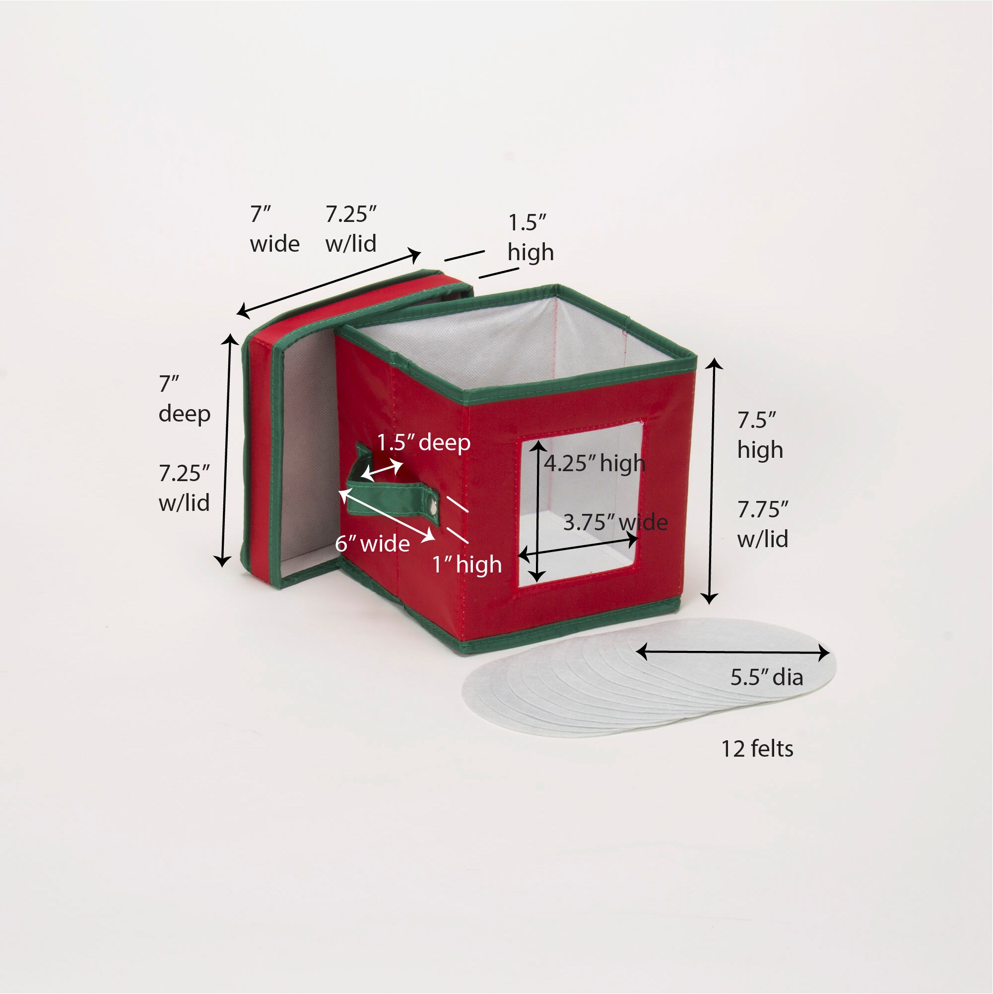 Household Essentials 530RED Bins-Baskets - View #4