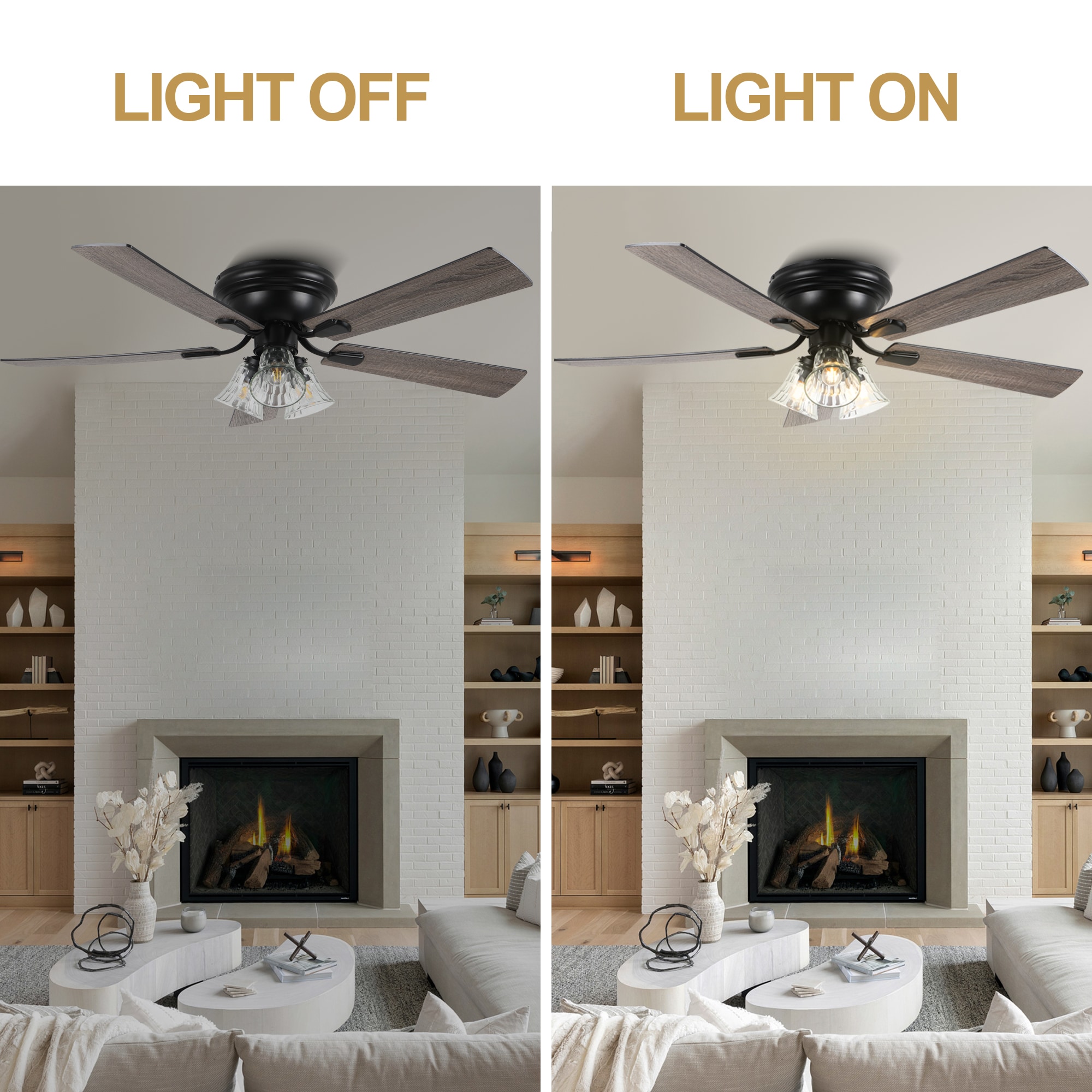 Oaks Decor DC5215-GED Ceiling-Fans - View #9