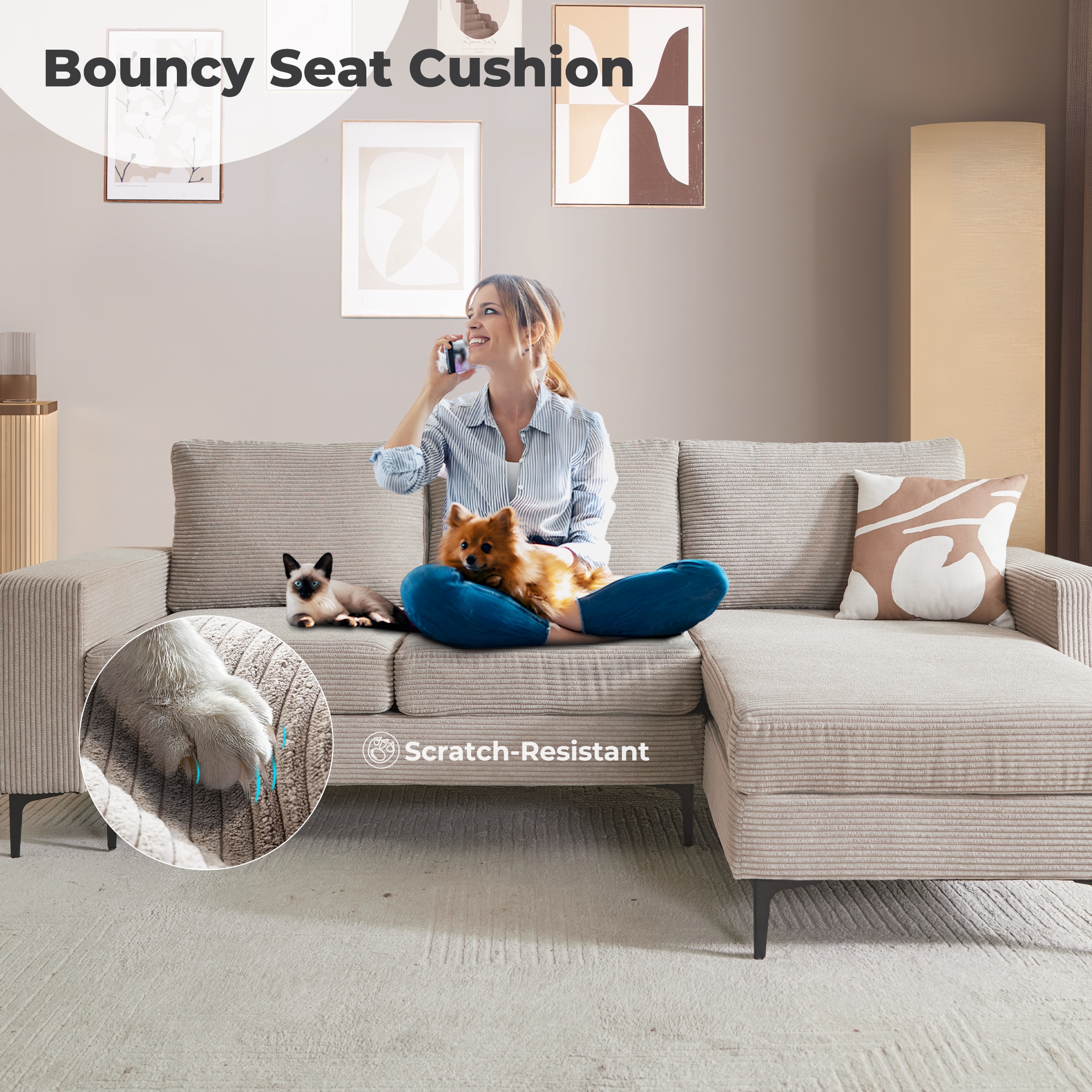 weaxty DCDKI2800 Sofas-Loveseats - View #3