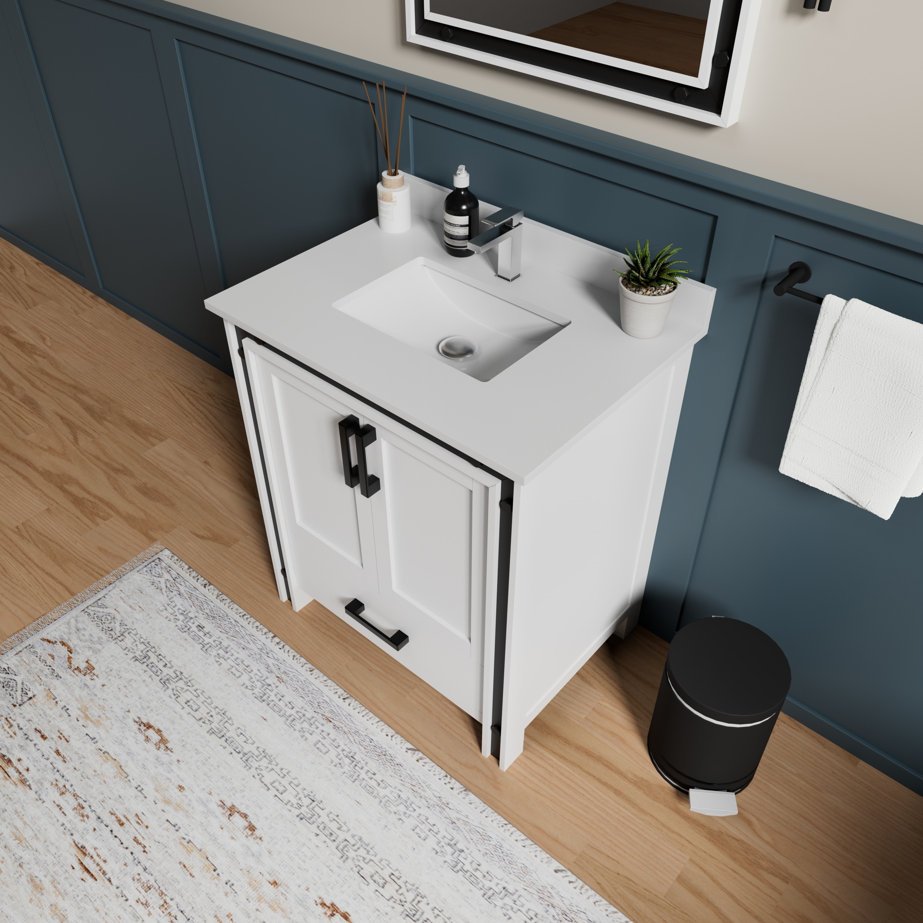 Lexora LVZV30SA210 Bath-Vanity-Combo - View #3