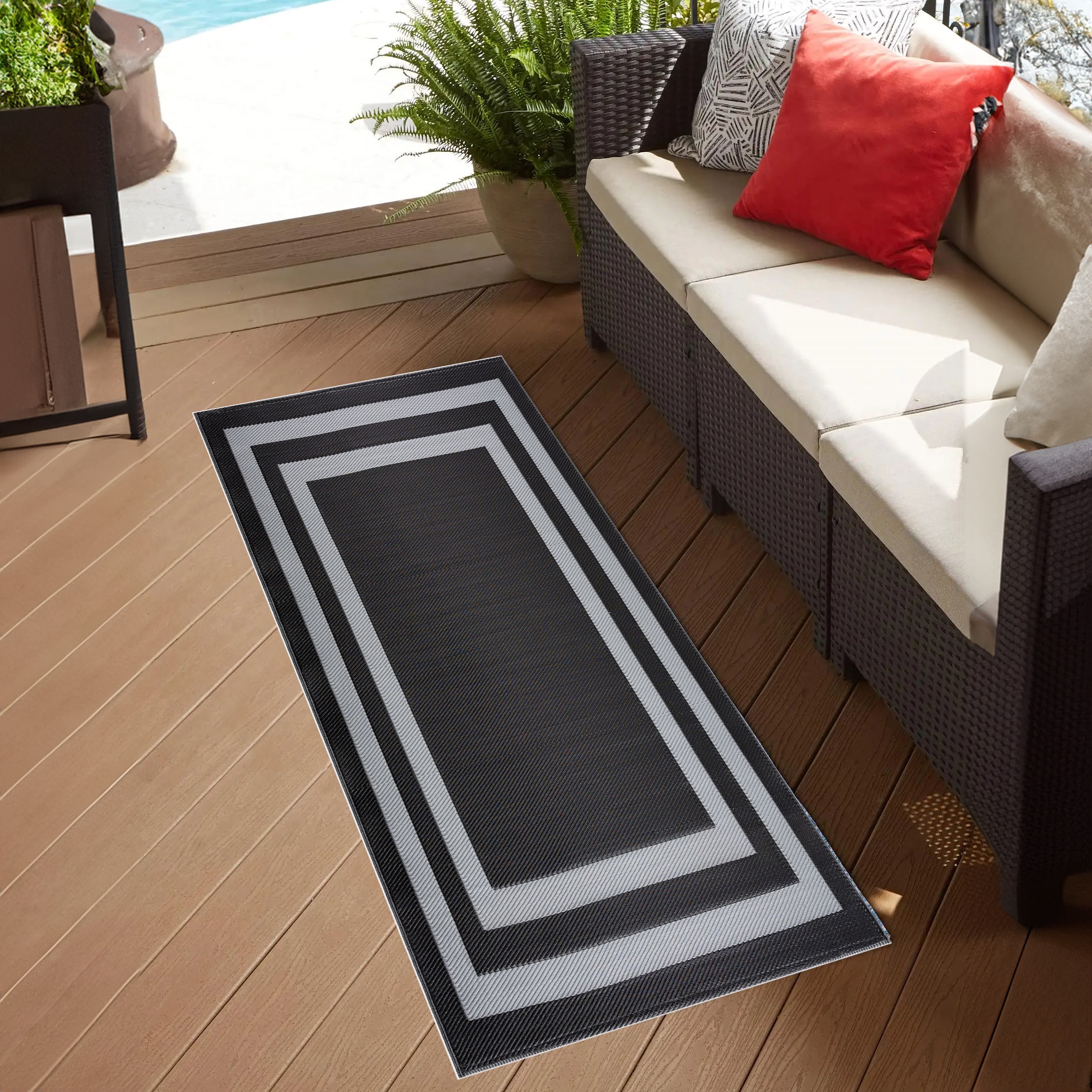 Playa Rug PLY-R-PRS-BG-2X6 rugs - View #2