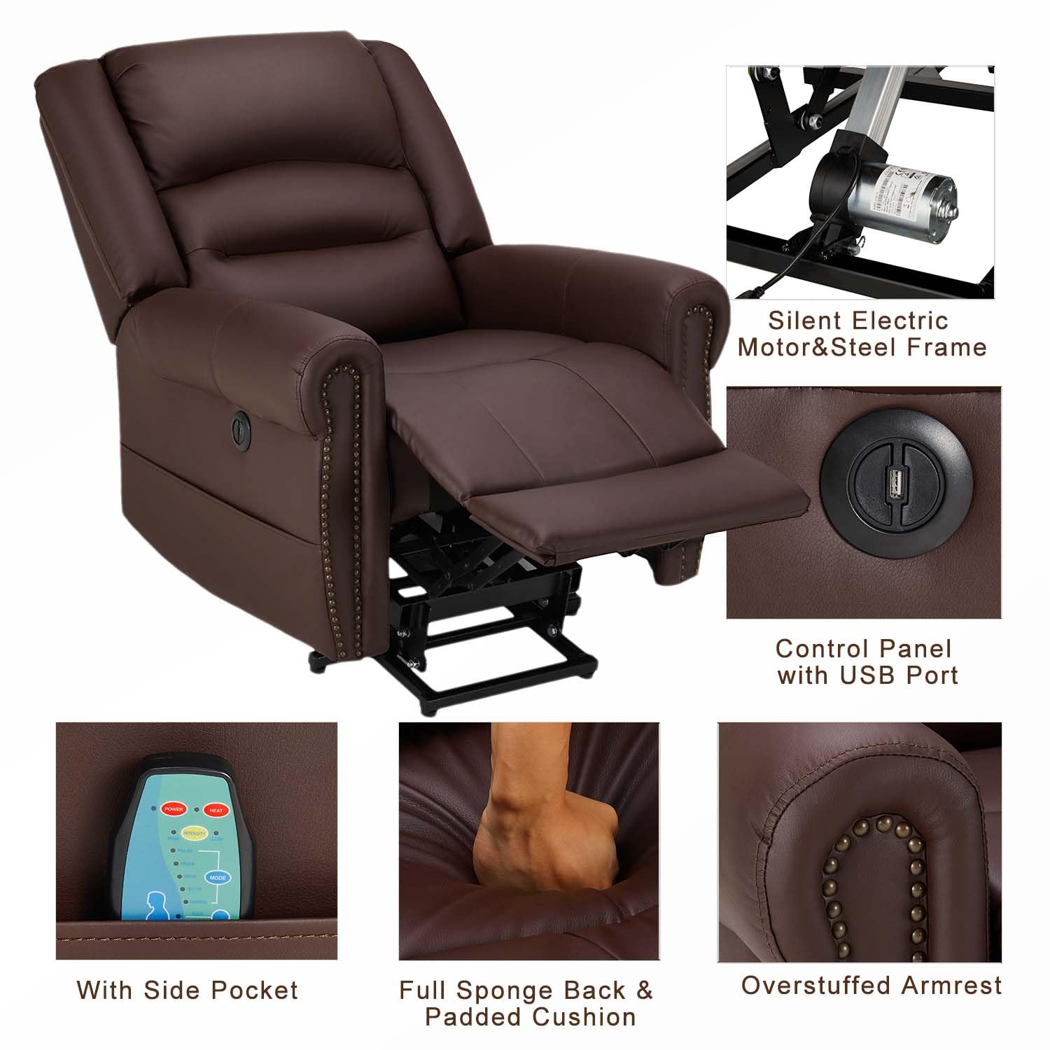 AECOJOY 13068BR-LS01 recliners - View #5