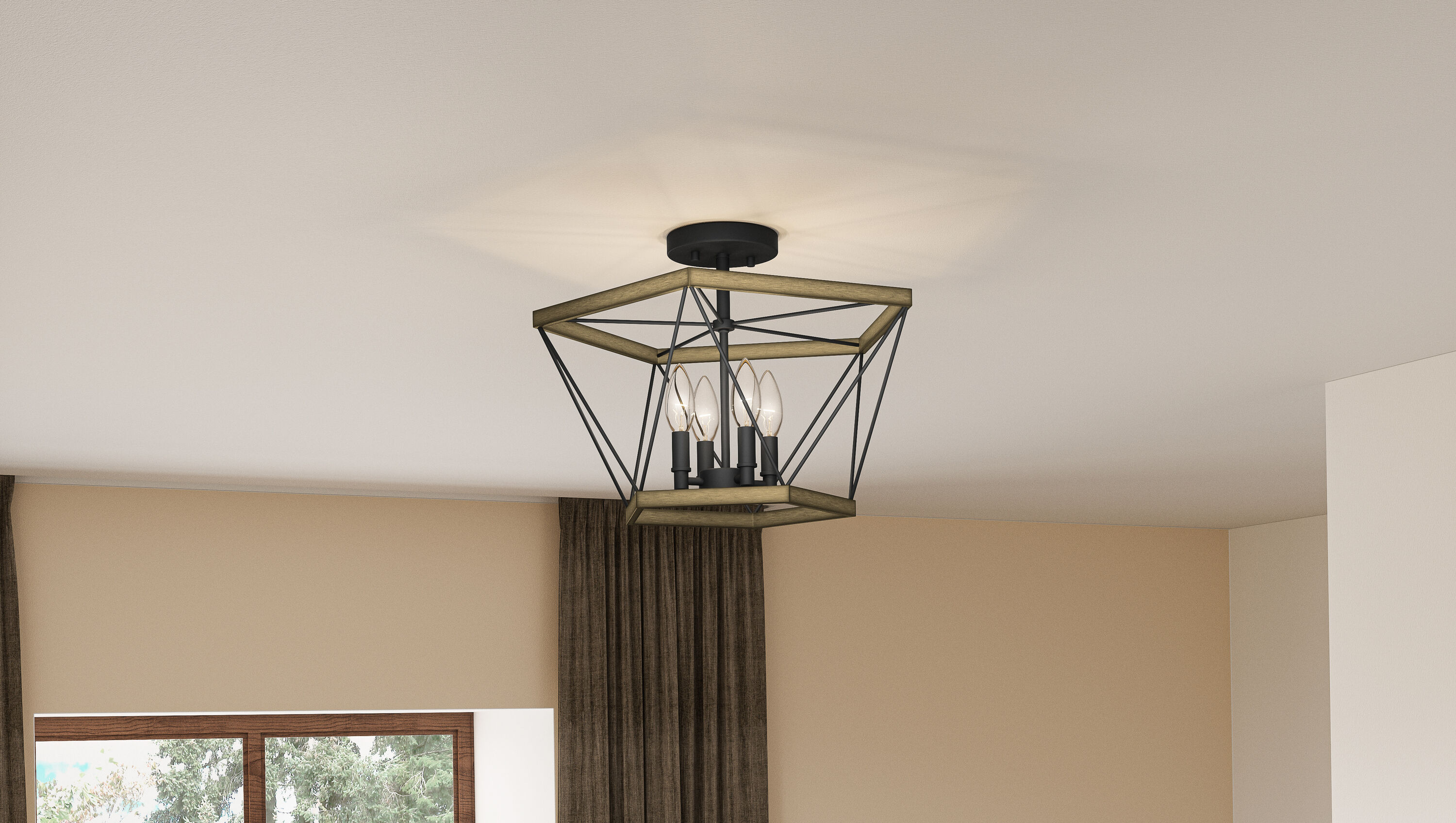 Quoizel QSF5595WA flushmounts - View #7