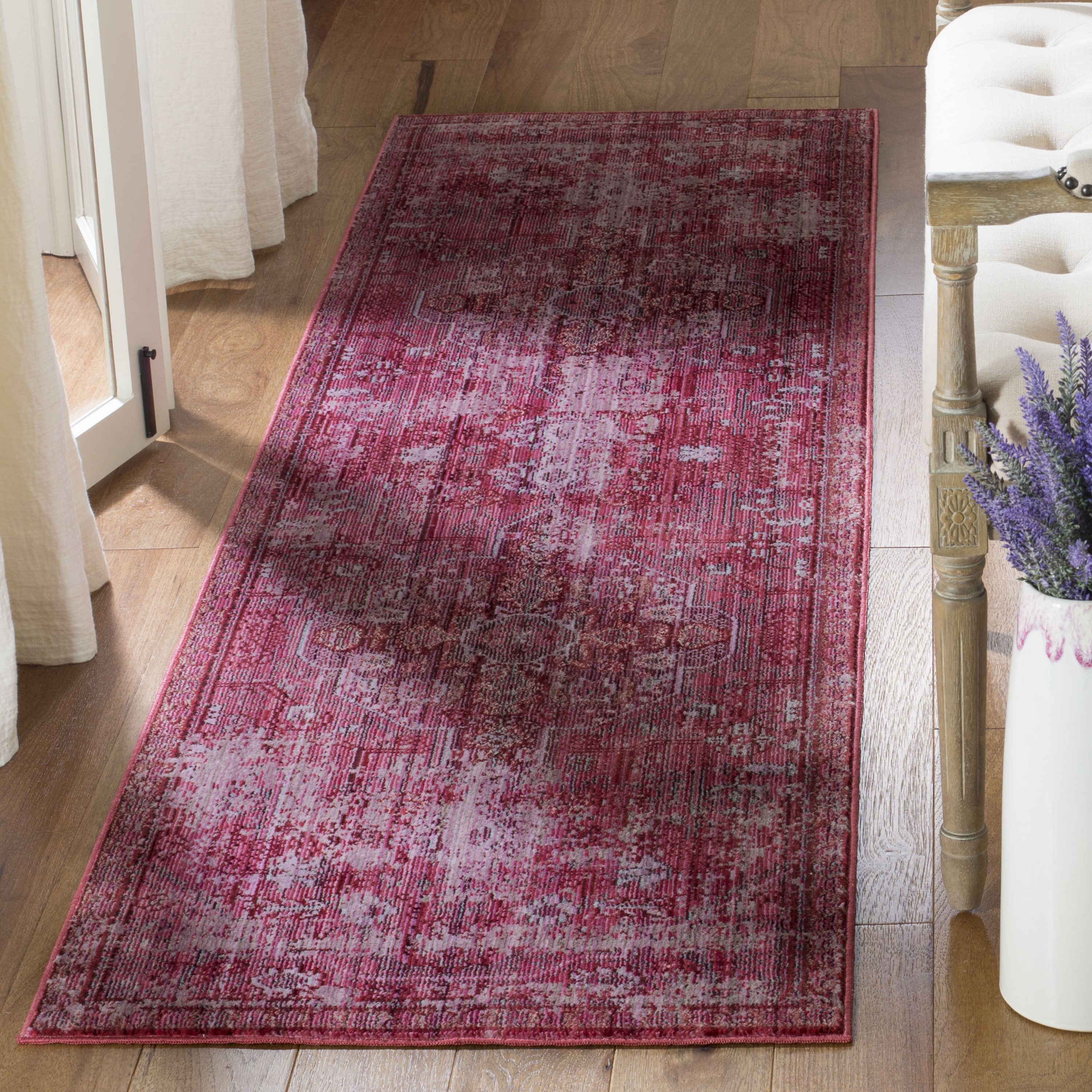 Safavieh Valencia Pink/Multi 5 ft. x 8 ft. Area Rug