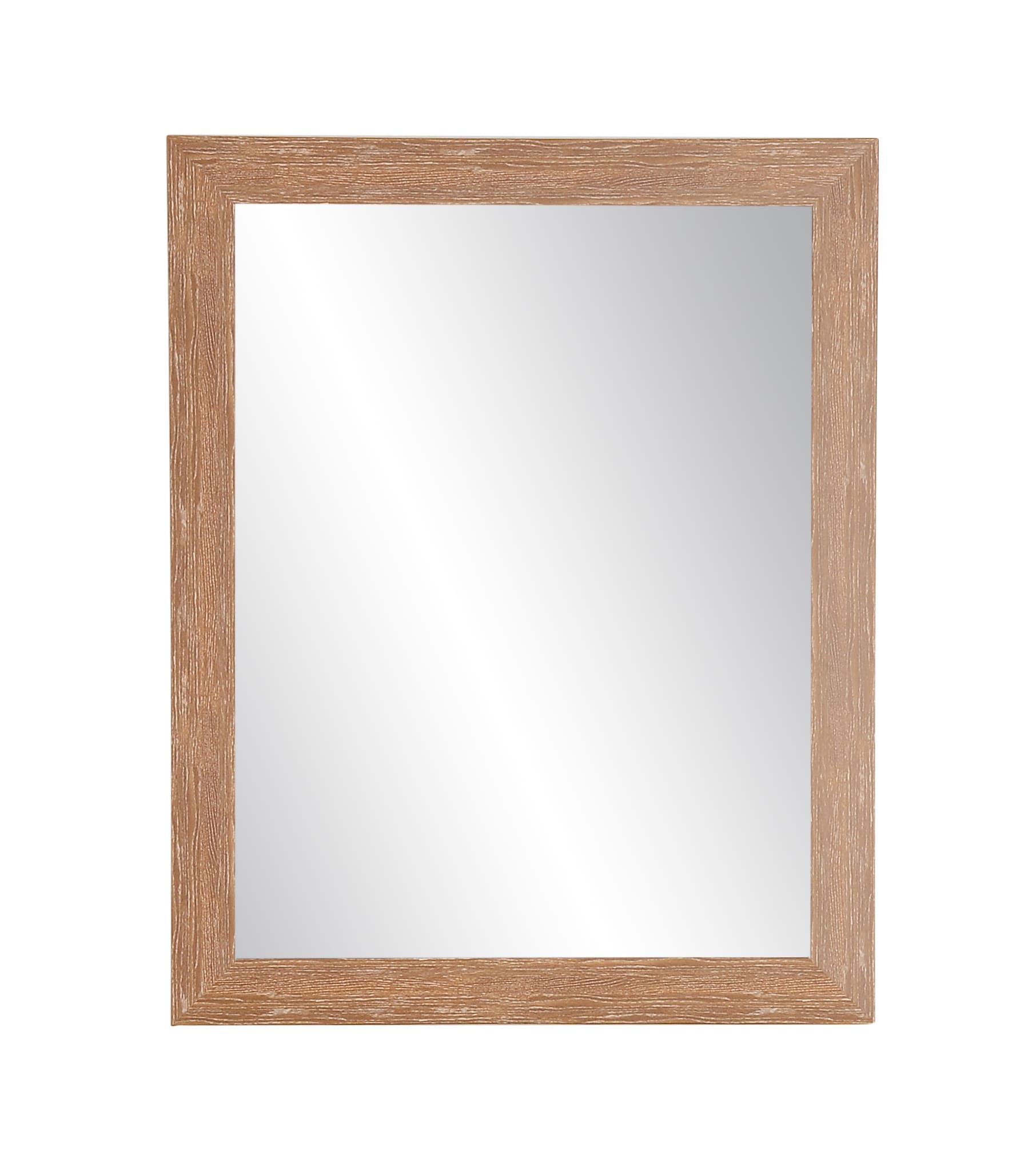 BrandtWorks AV88MED 32-Inches W x 35.5-Inches H Rectangle Copper Grain Framed Wall Mirror