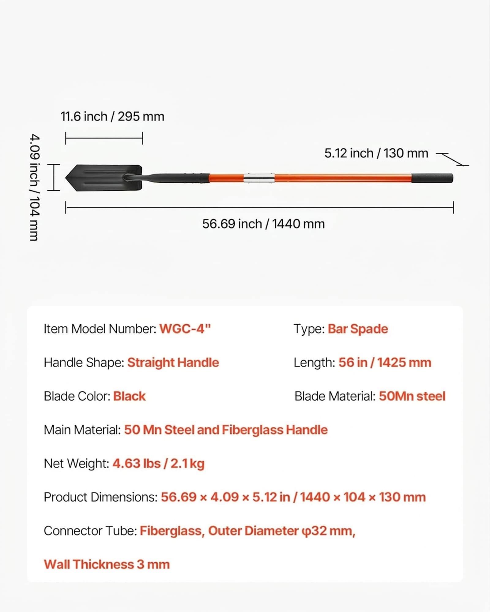 GIVIMO LW102GIVSS1866 Shovel-Spade - View #4