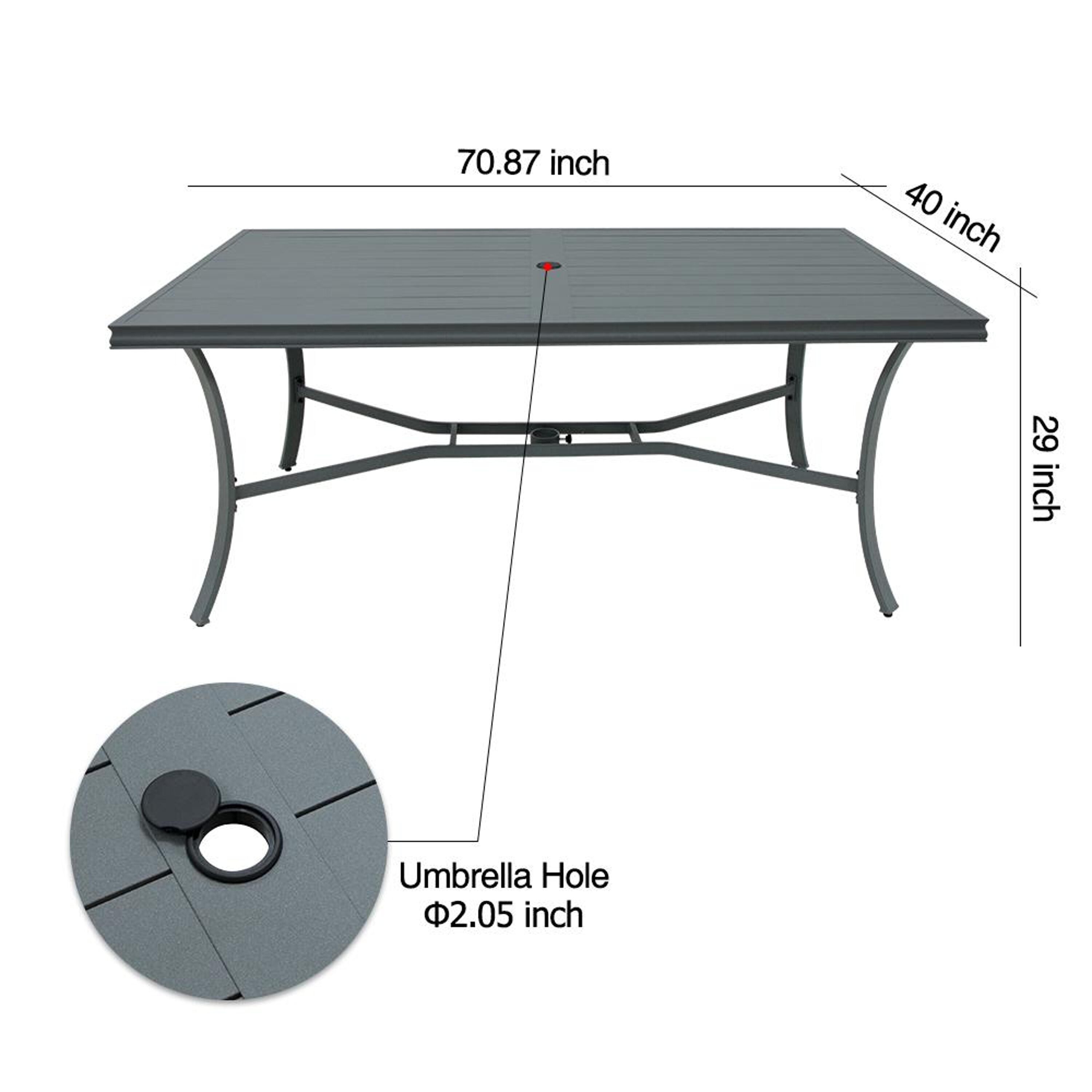 Bayfeve BF-7088SKH Patio-Tables - View #3
