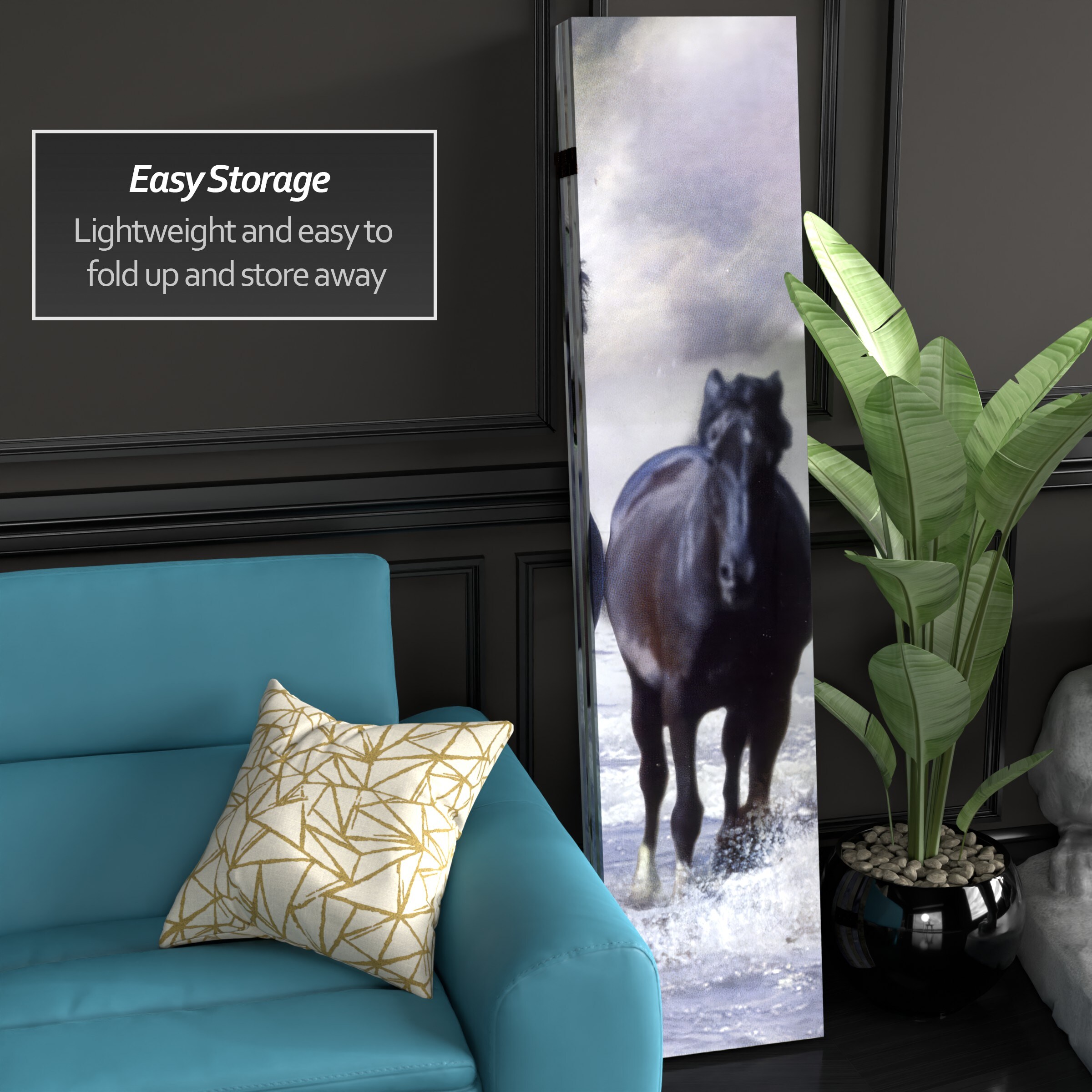Red Lantern CAN-HORSE-6P Indoor-Privacy-Screens - View #7