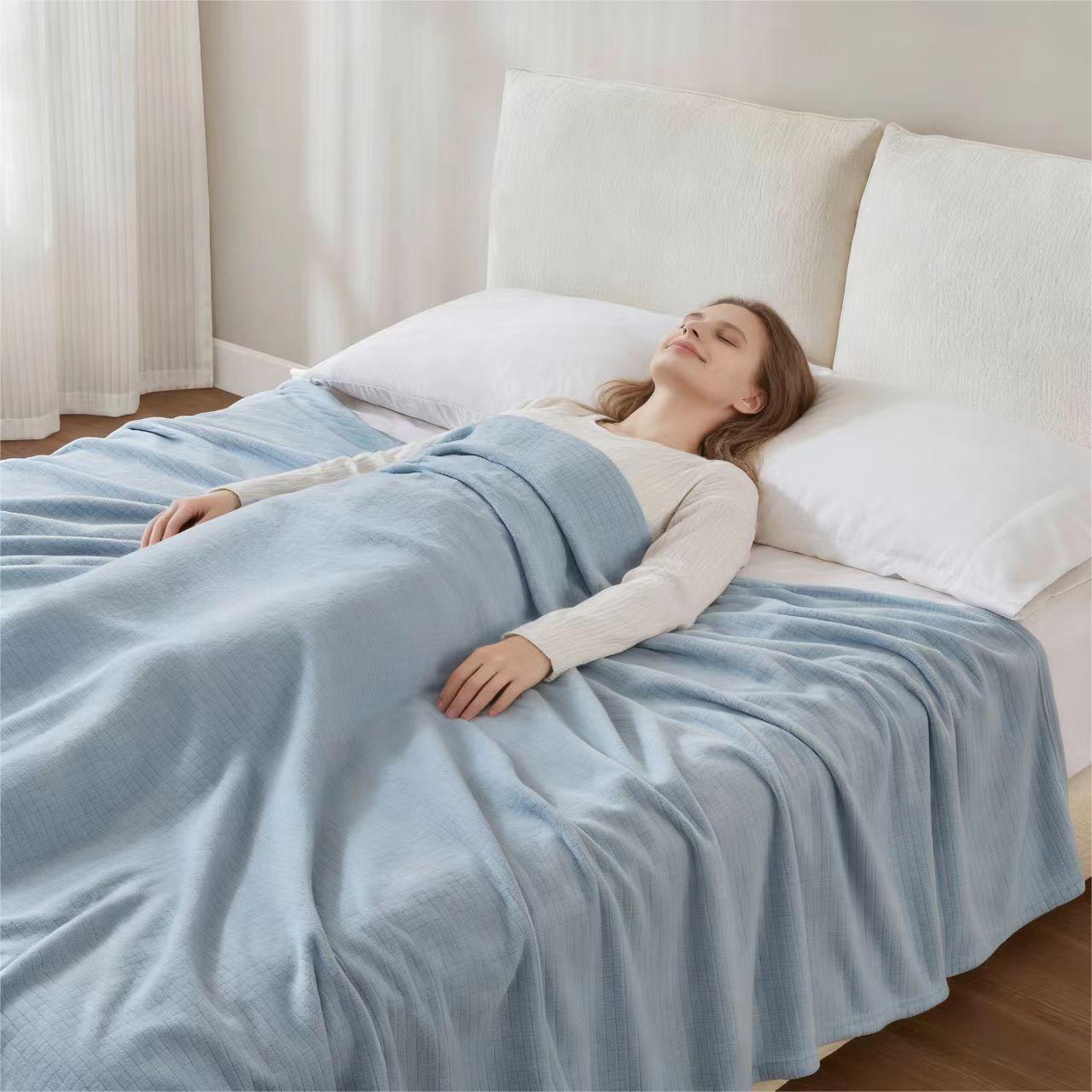TATAHANCE WX-B035-BBLUE151 Blankets-And-Throws - View #4