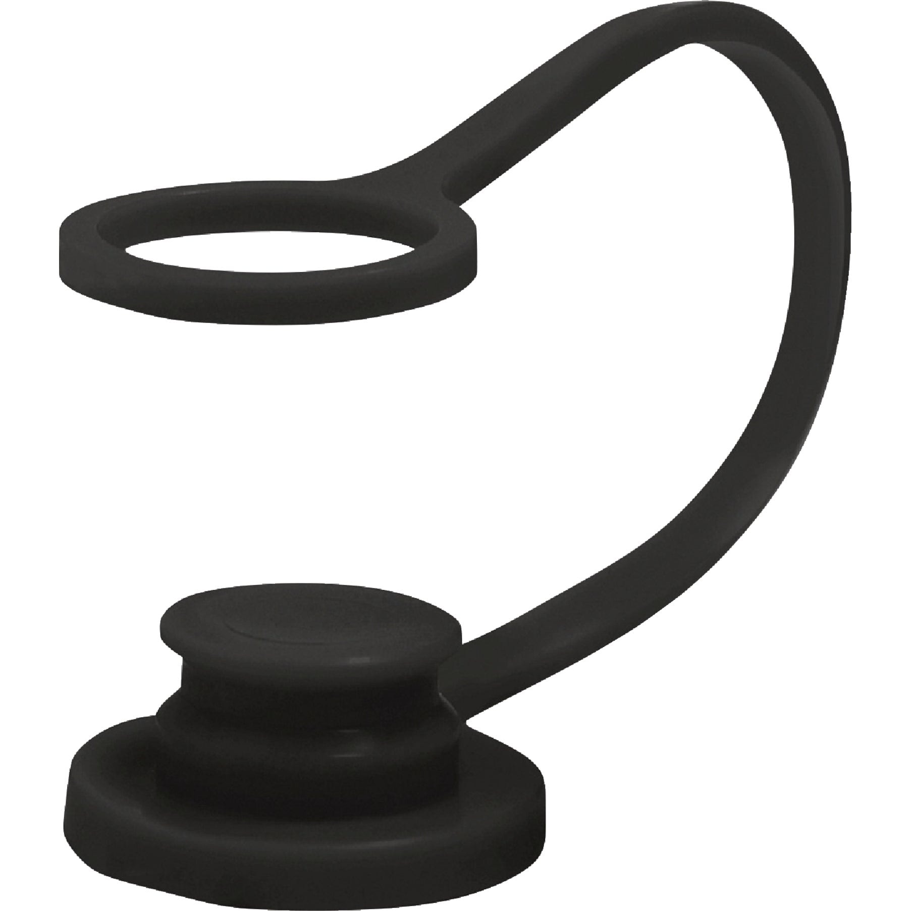 Apache  1/2 in. Rubber Dust Plug Black 2-Pack
