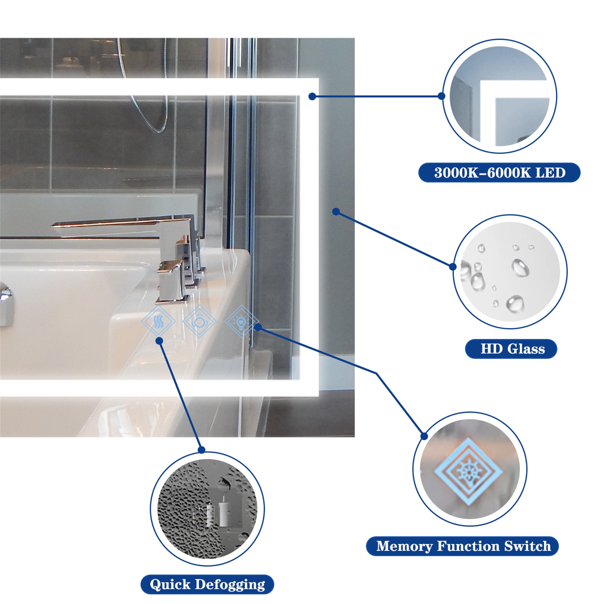 BABOOM BOM-1126985-OR Framed-Bath-Mirrors - View #11