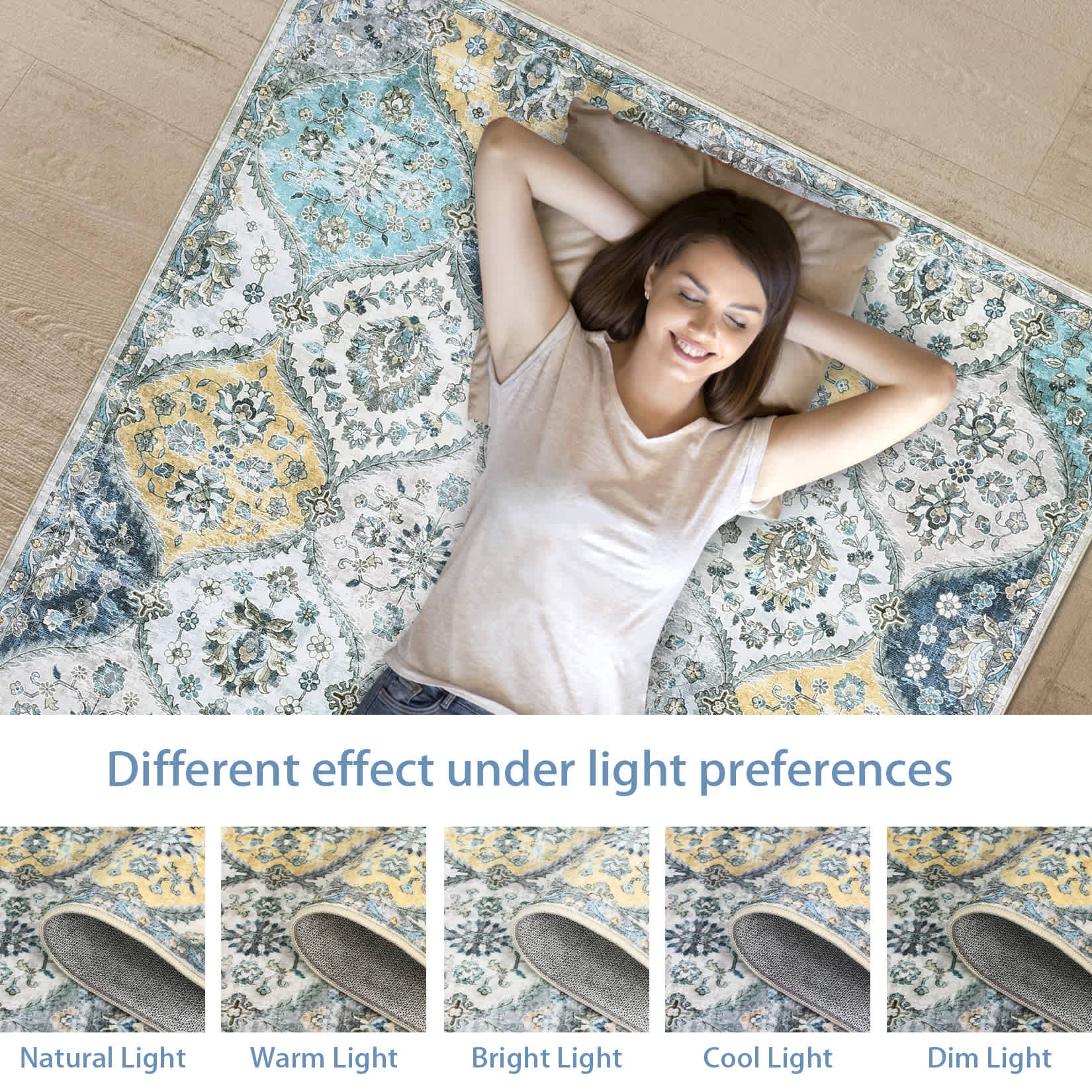 WhizMax SUNNY-PHO-10OJN91Q rugs - View #5