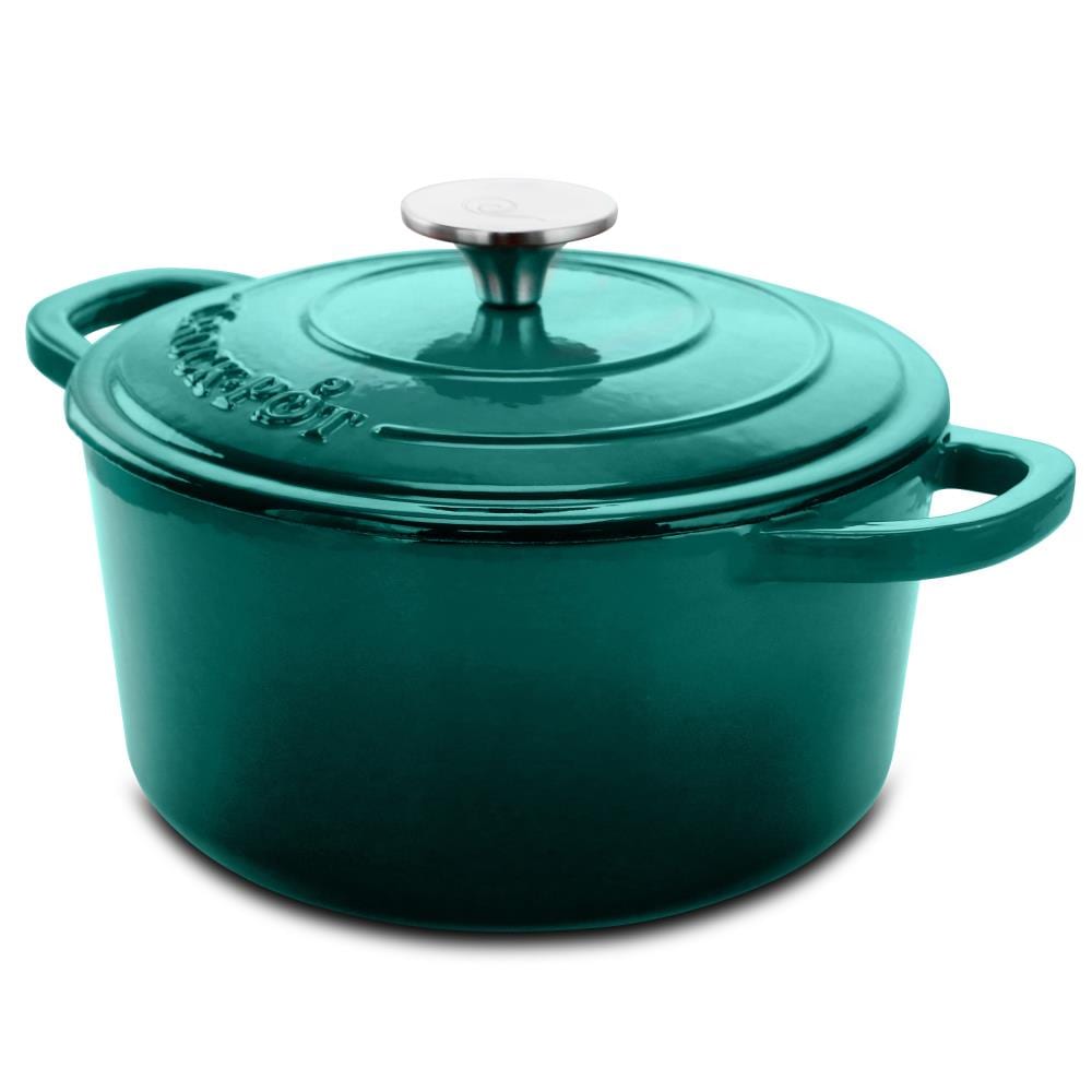 Crock-Pot Crock-pot Artisan 3 Quart Enameled Cast Iron Casserole with ...