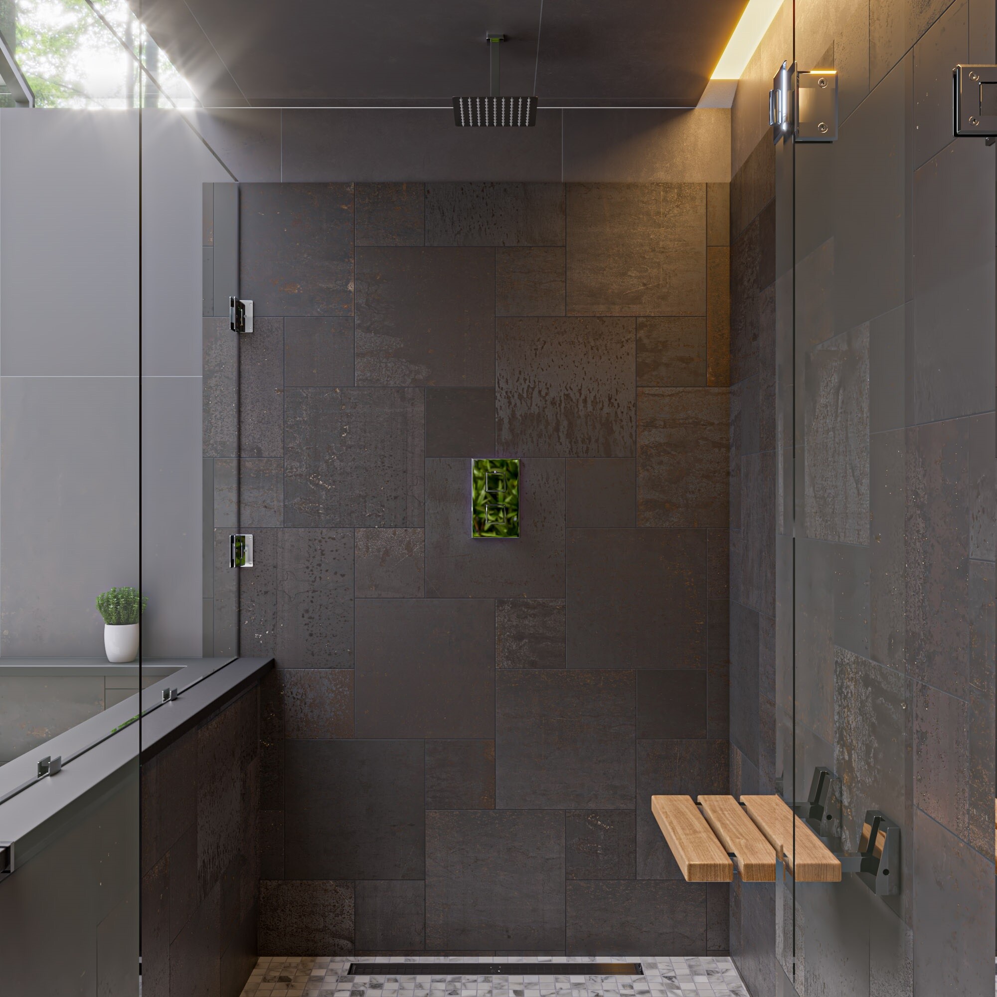 ALFI RAIN8S-PSS Fixed-Showerhead - View #7