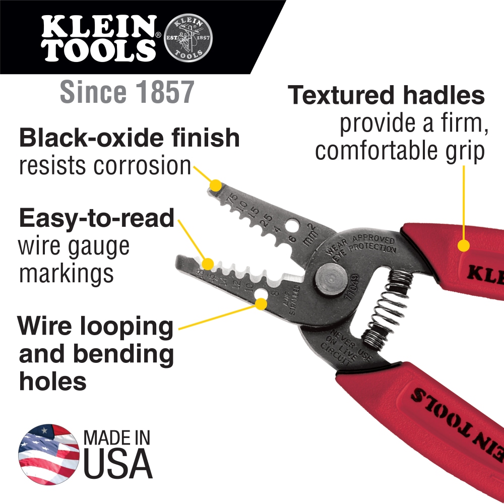 Klein Tools 11049 Wire-Strippers-Crimpers-Cutters - View #3