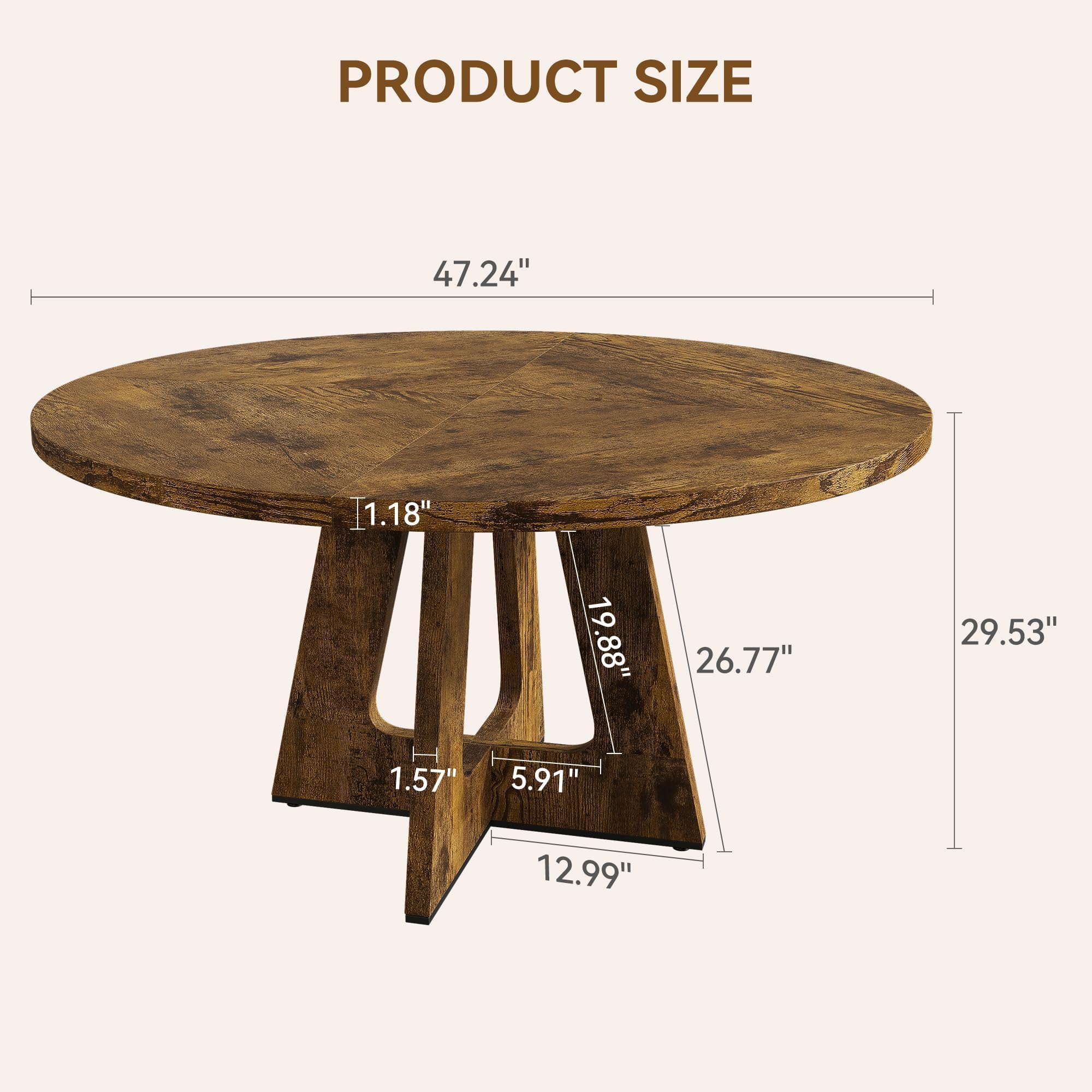 IdealHouse LW-JAS-QDAG Dining-Tables - View #5