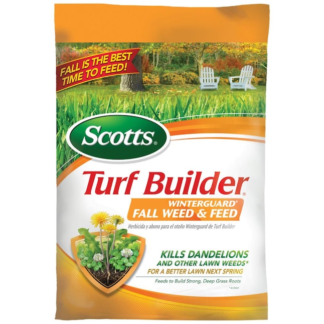 Scotts Turf Builder Winter Guard Fall Weed and Feed 44.93-lb ...