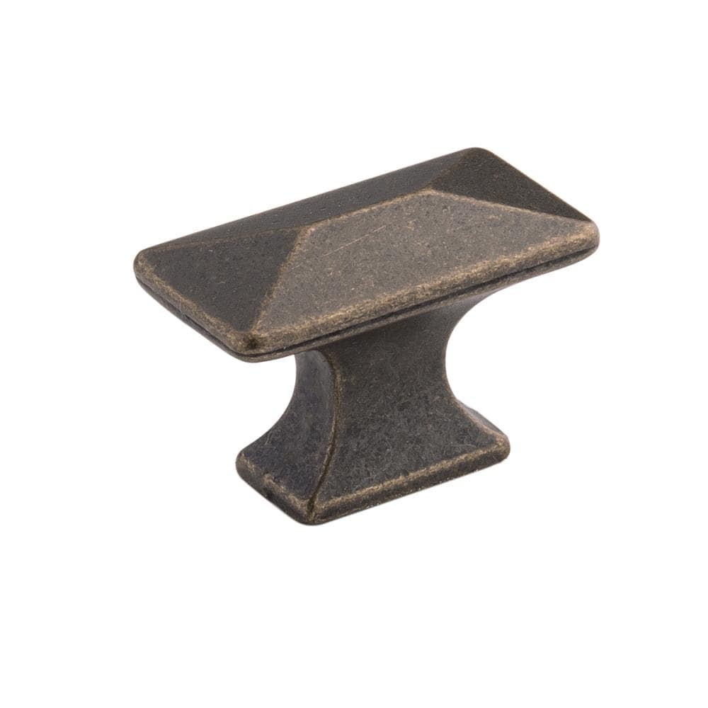 Hickory Hardware P2150-WOA Bungalow Windover Antique Rectangular Contemporary Cabinet Knob