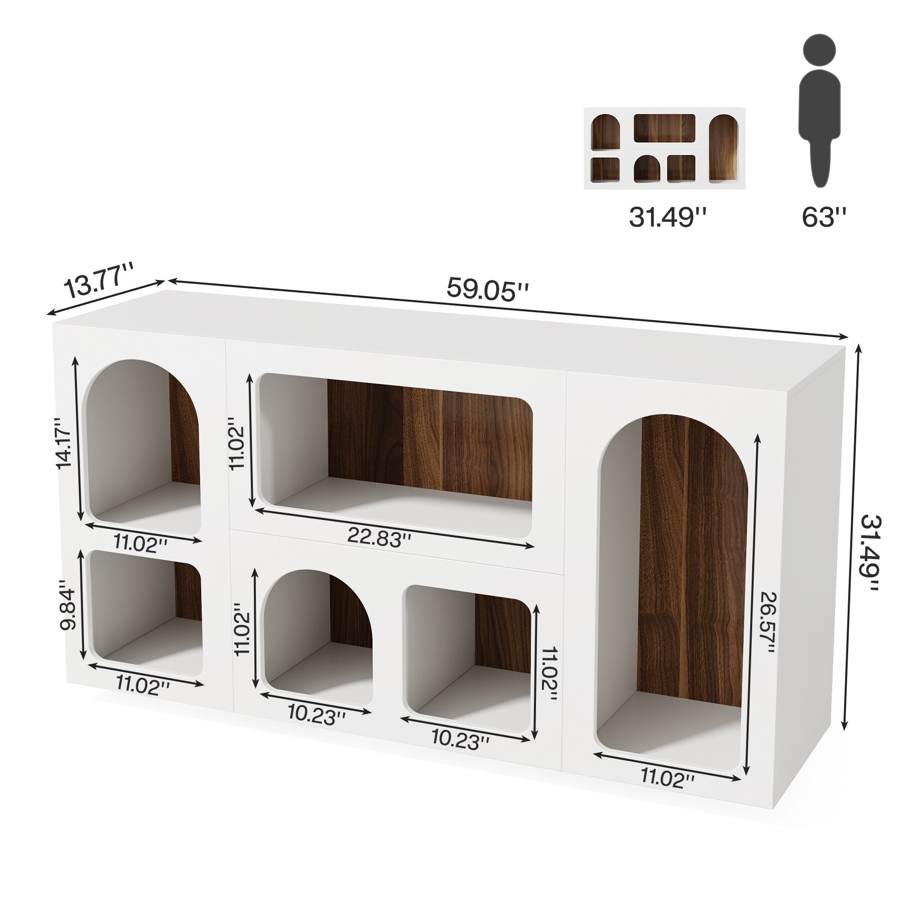 Fnova LWTJ-J0290 Console-Sofa-Tables - View #4