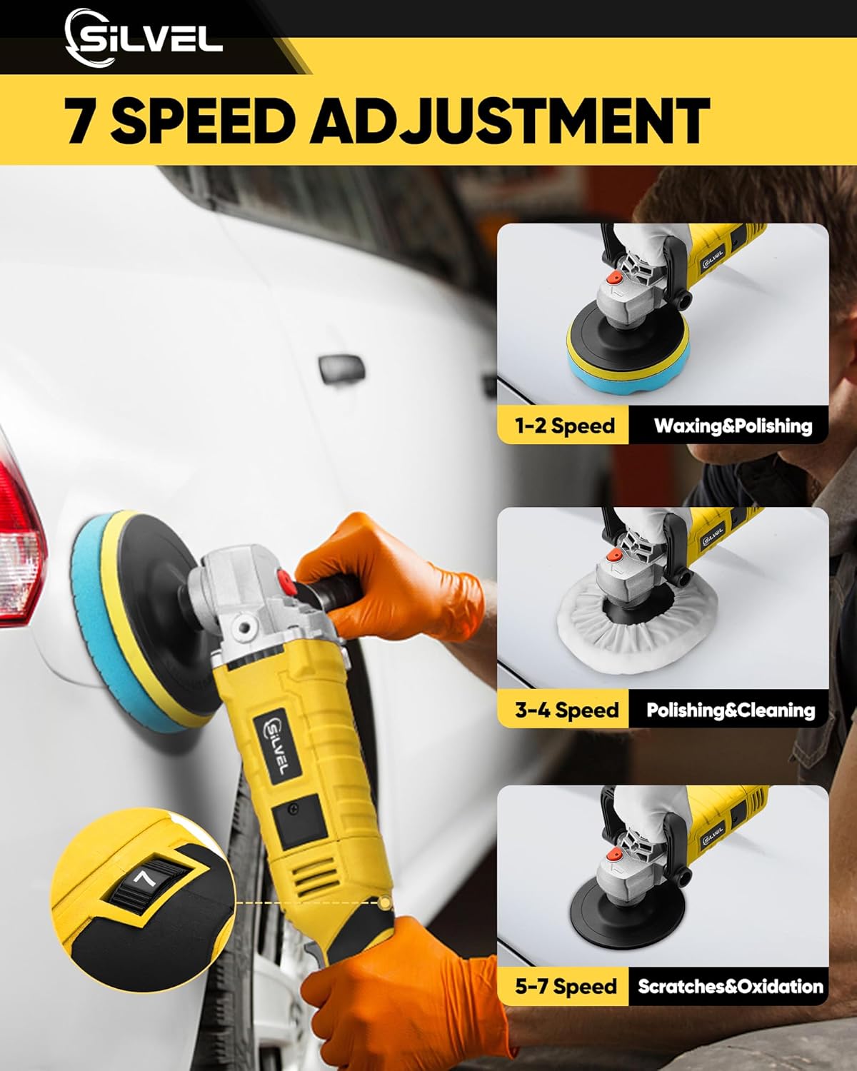 Silvel KF100219-04A Corded-Polishers - View #4