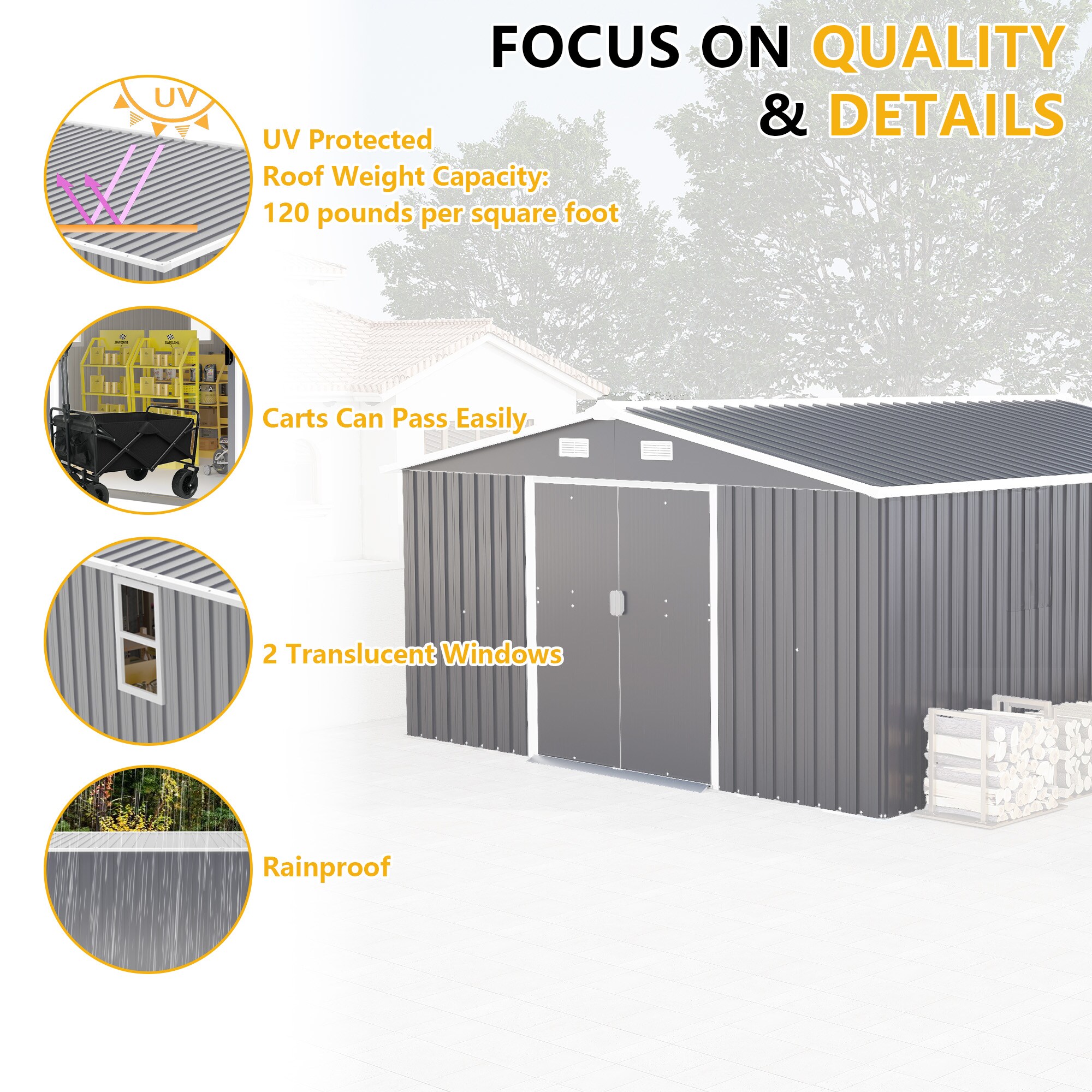 Mondawe MD-DM00041 Metal-Storage-Buildings-Sheds - View #5
