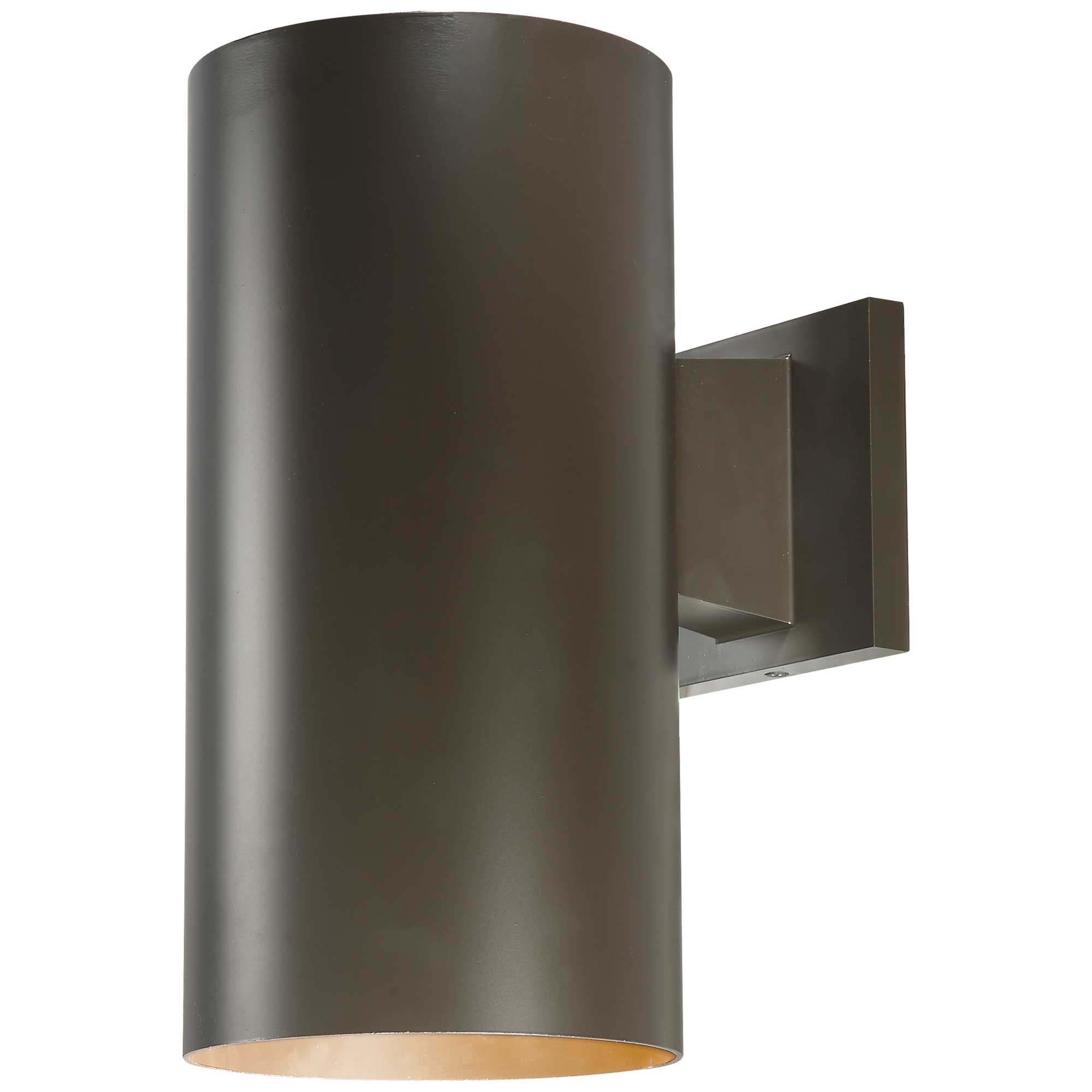Volume Lighting V9626-79 Down 1 -Light 12.0-in H Antique Bronze Hardwired Outdoor Wall Light