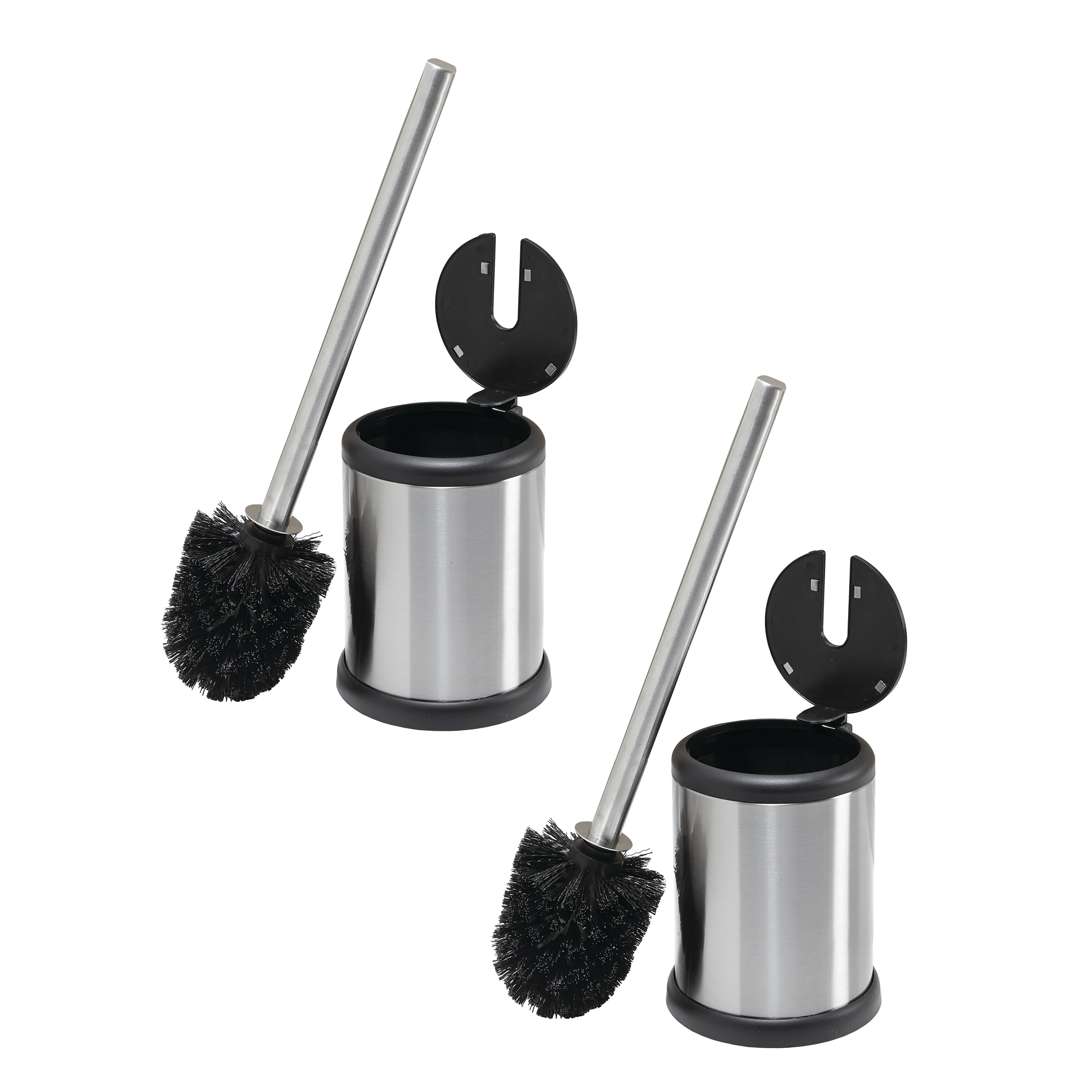 Replacement Stainless Steel WC Bathroom Cleaning Toilet Brush Head HoldersV!N 