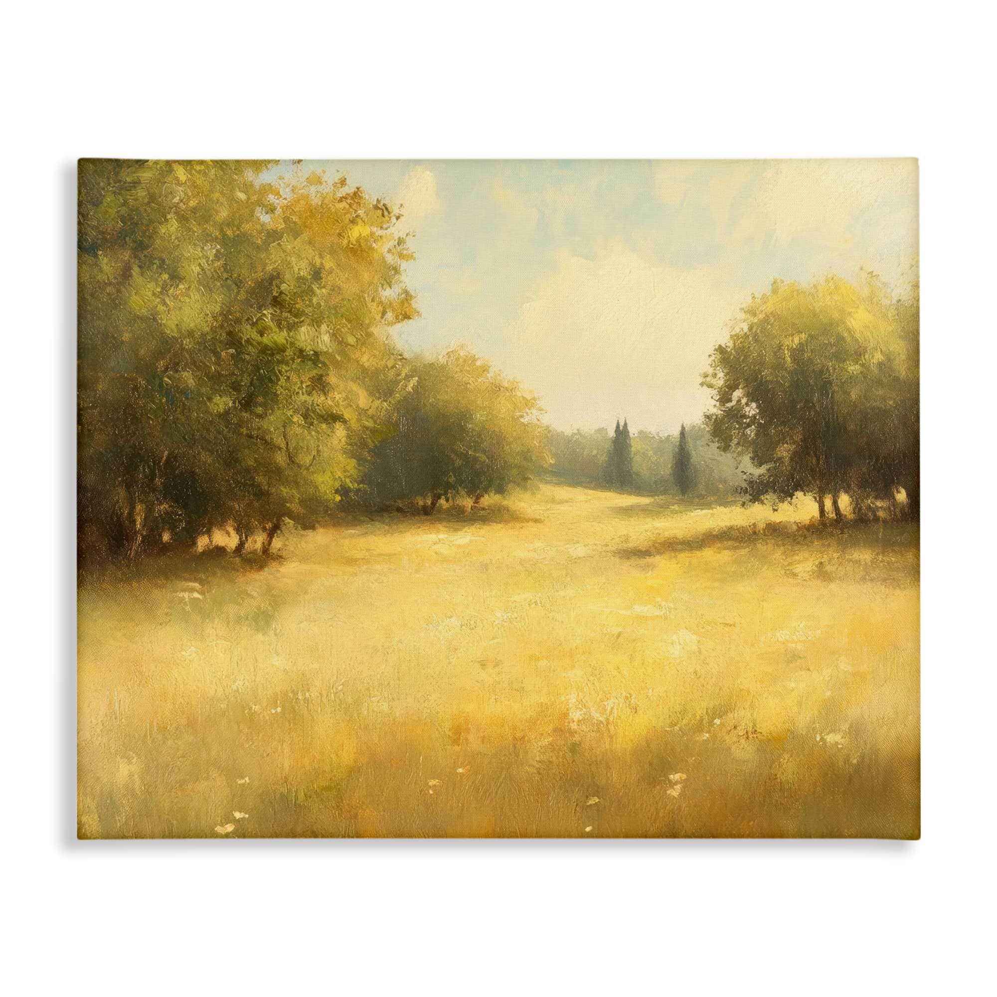 Stupell Industries BT-798-CN-30X40 Calming Countryside Nature Canvas Wall Art By Petal Prints Design 40 x 30