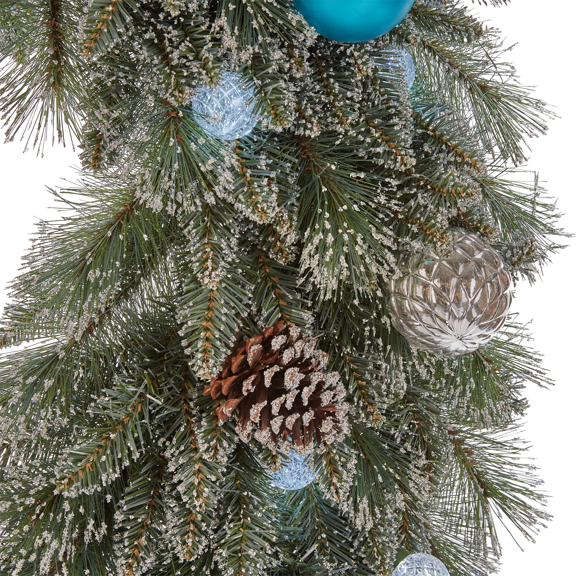 Holiday Living LW21-W03 Artificial-Christmas-Wreaths - View #4