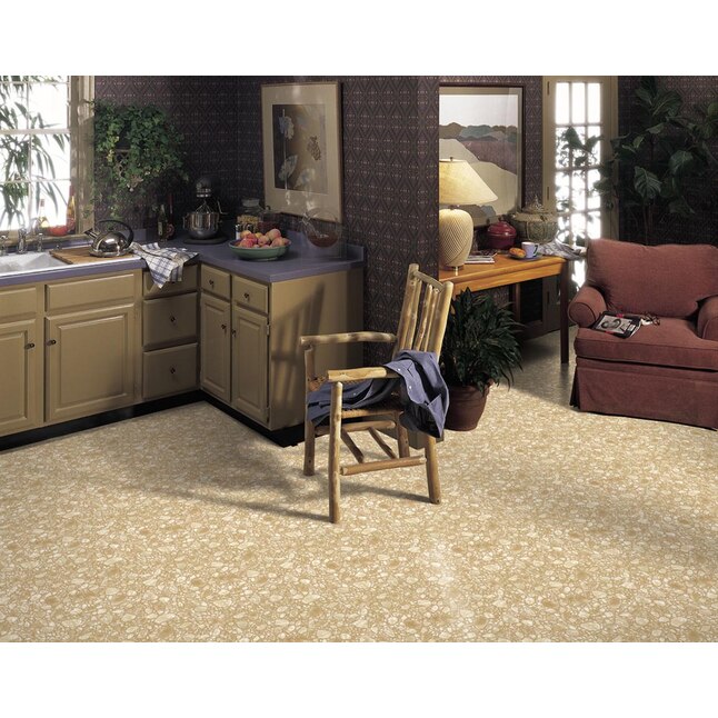 Armstrong Flooring Royelle 12-ft W Cut-to-Length Rockhill Multi Stone Look High-Gloss Finish Sheet Vinyl Armstrong Flooring Royelle 12-ft W Cut-to-Length Rockhill Multi Stone Look High-Gloss Finish Sheet Vinyl